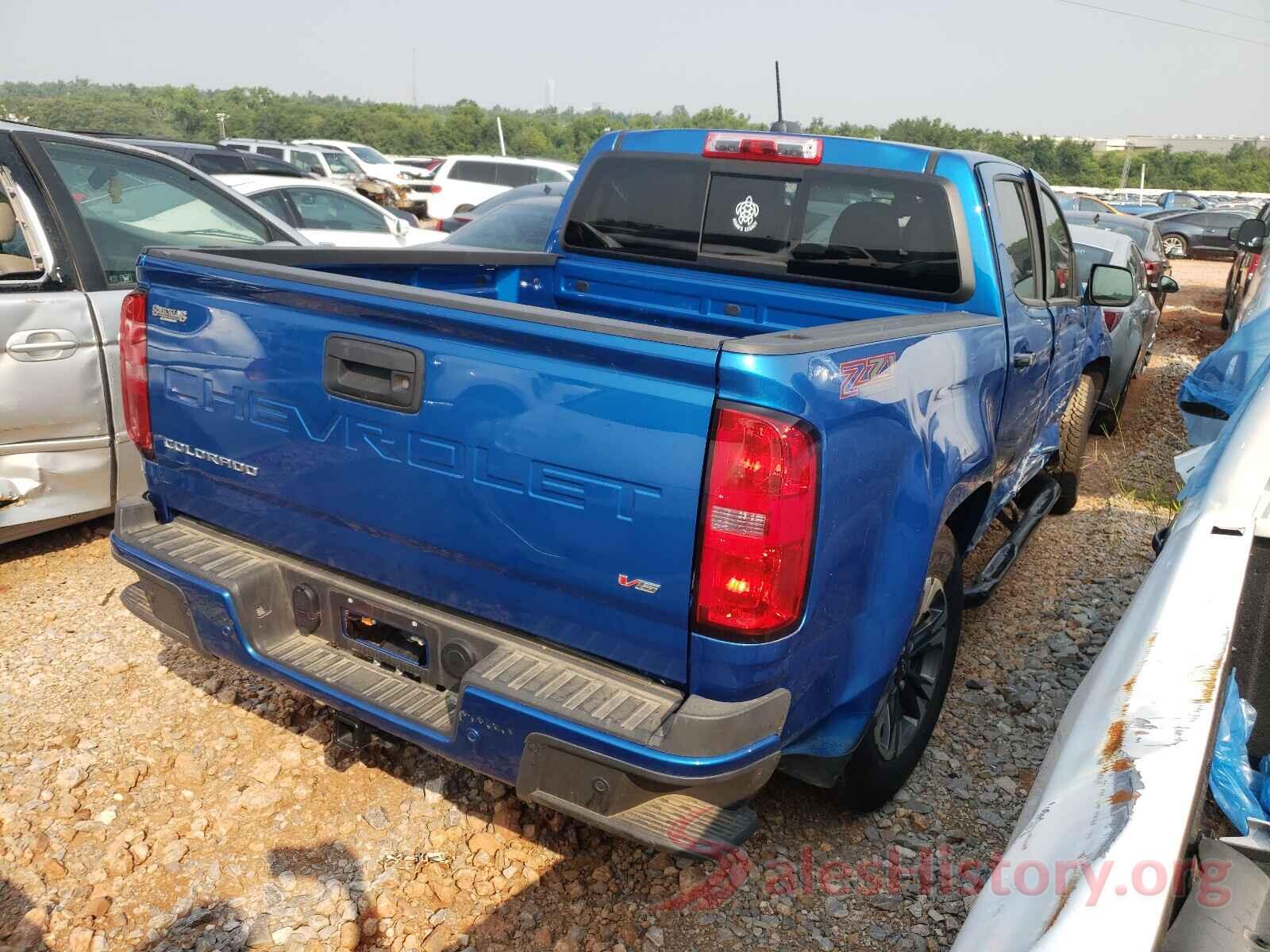 1GCGTDEN1M1159496 2021 CHEVROLET COLORADO