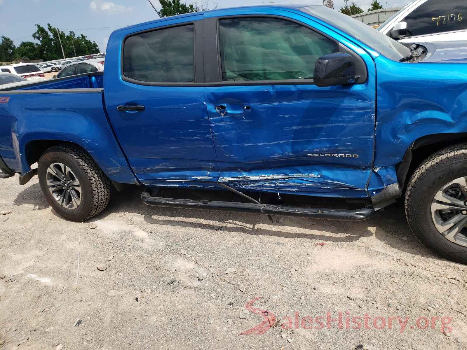 1GCGTDEN1M1159496 2021 CHEVROLET COLORADO