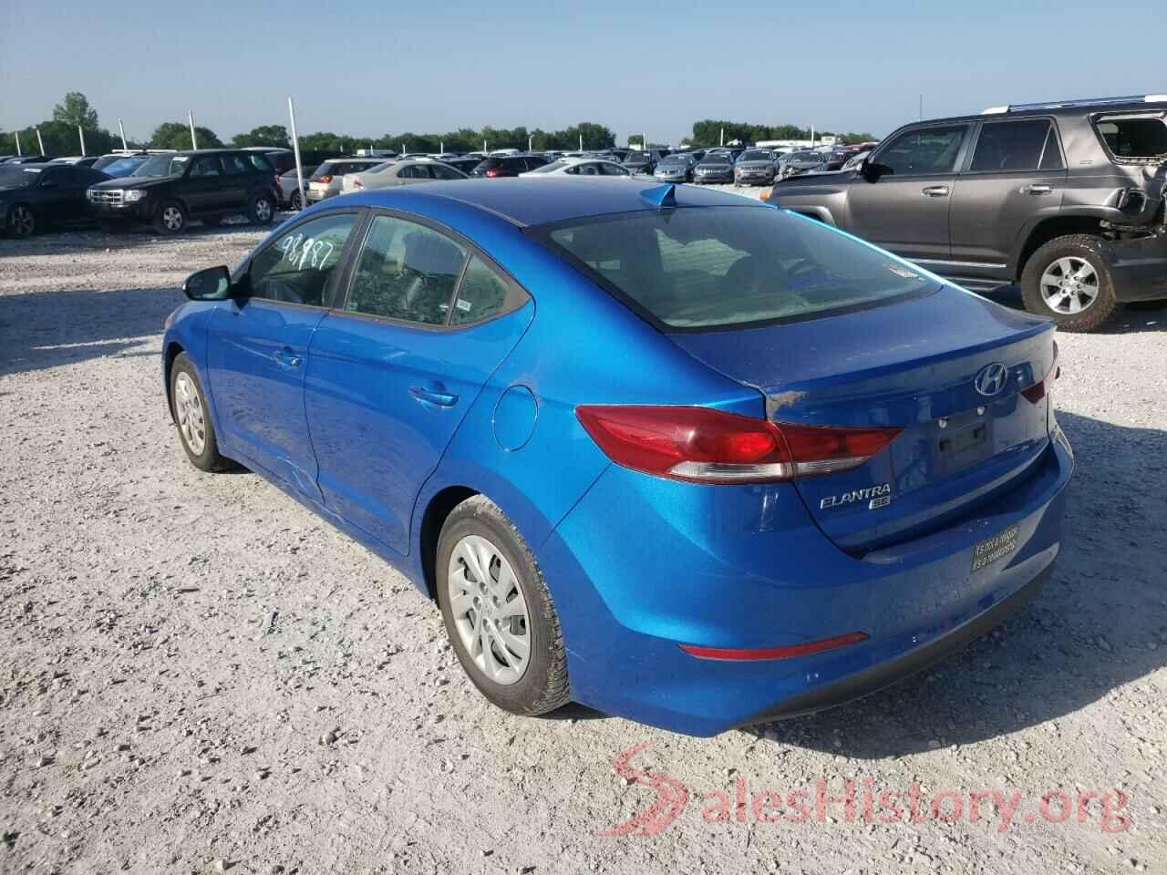 KMHD74LF3HU123005 2017 HYUNDAI ELANTRA