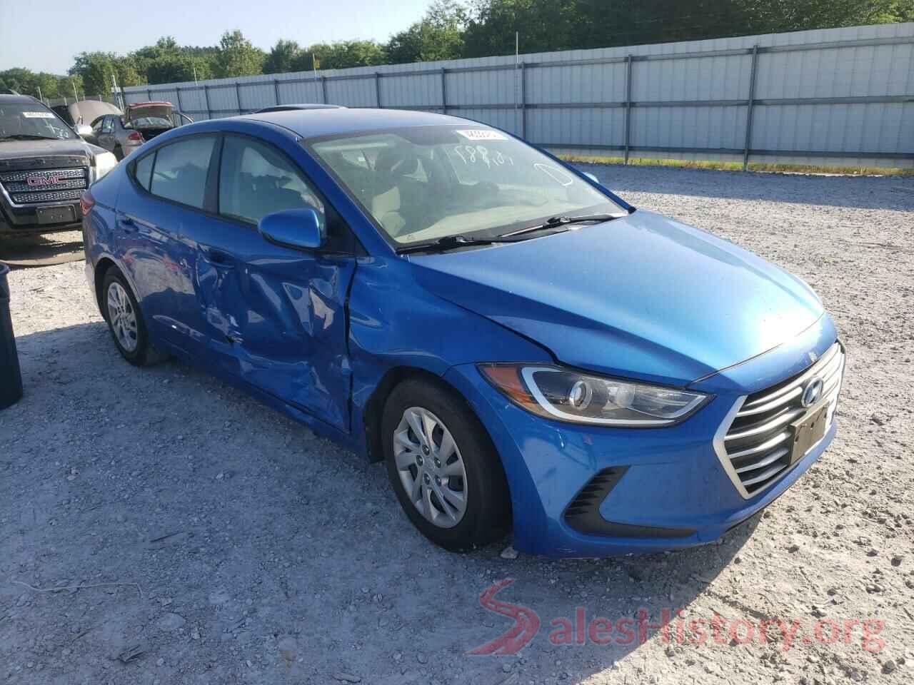 KMHD74LF3HU123005 2017 HYUNDAI ELANTRA