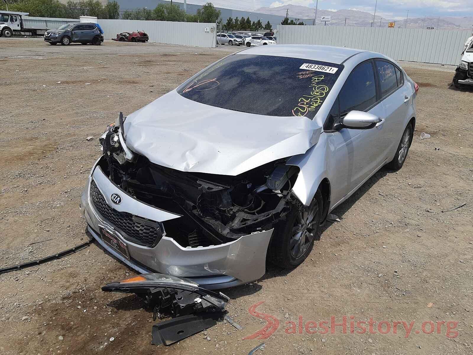 KNAFX4A64G5597230 2016 KIA FORTE