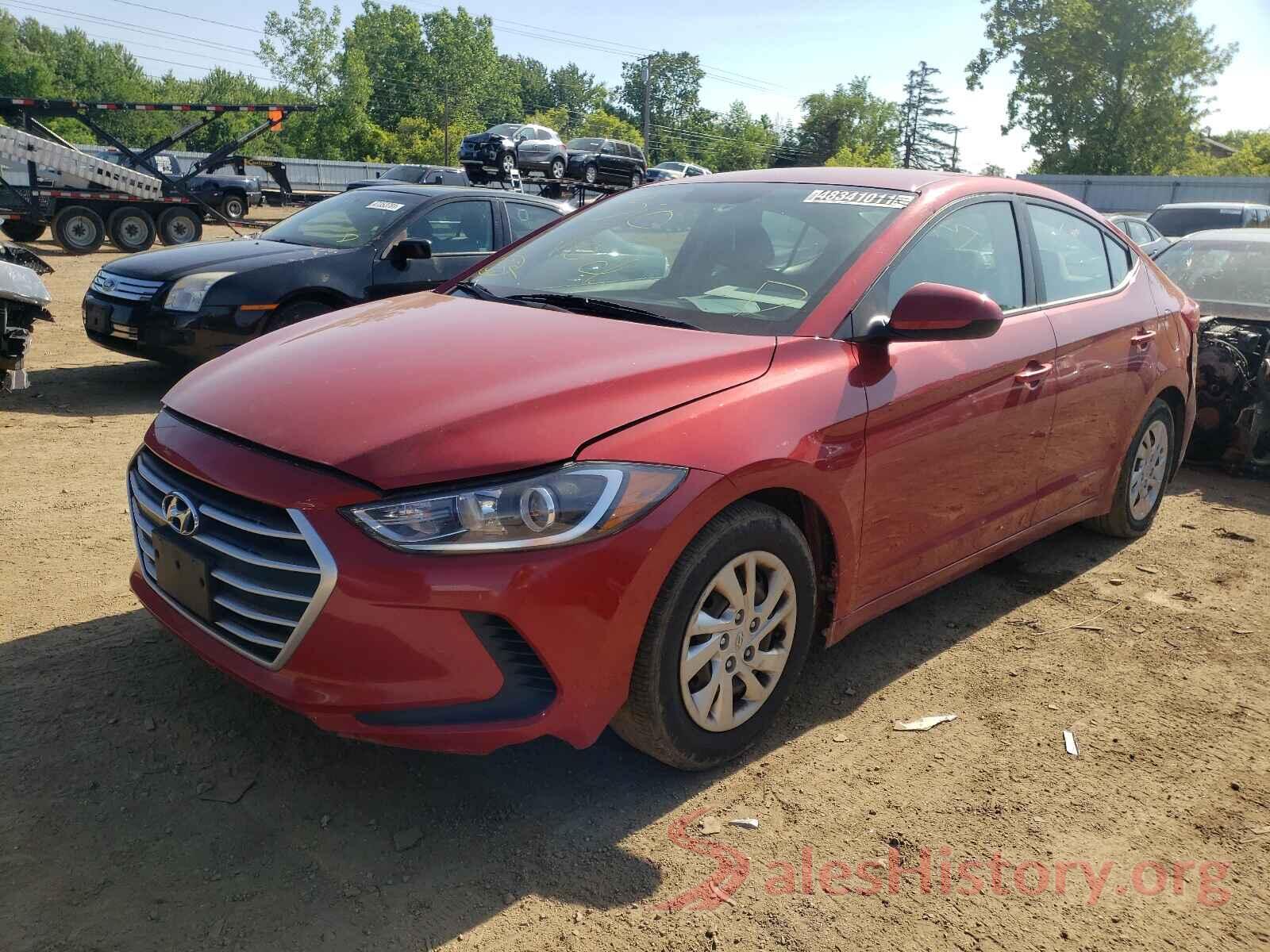 5NPD74LF6HH191958 2017 HYUNDAI ELANTRA