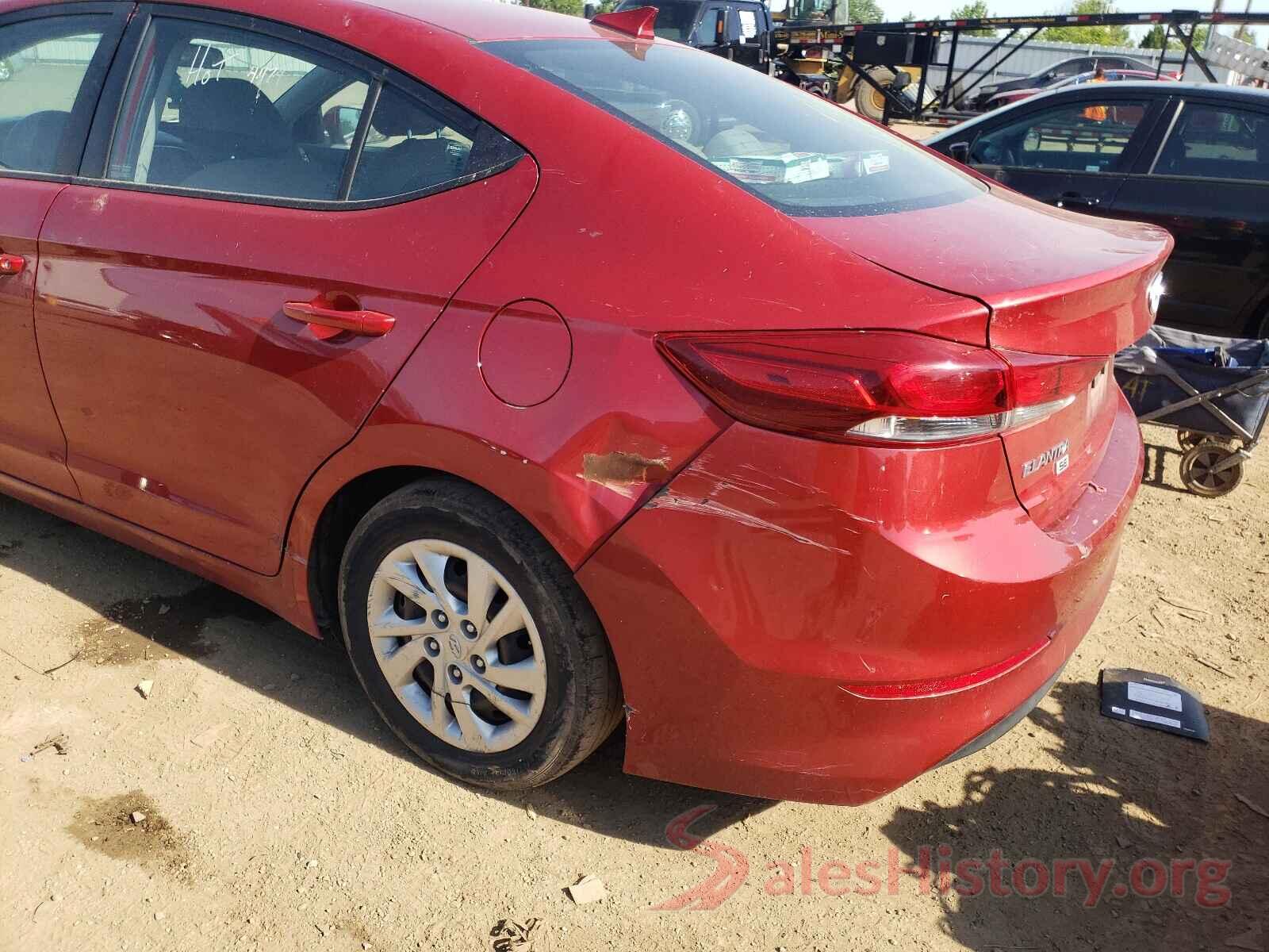 5NPD74LF6HH191958 2017 HYUNDAI ELANTRA