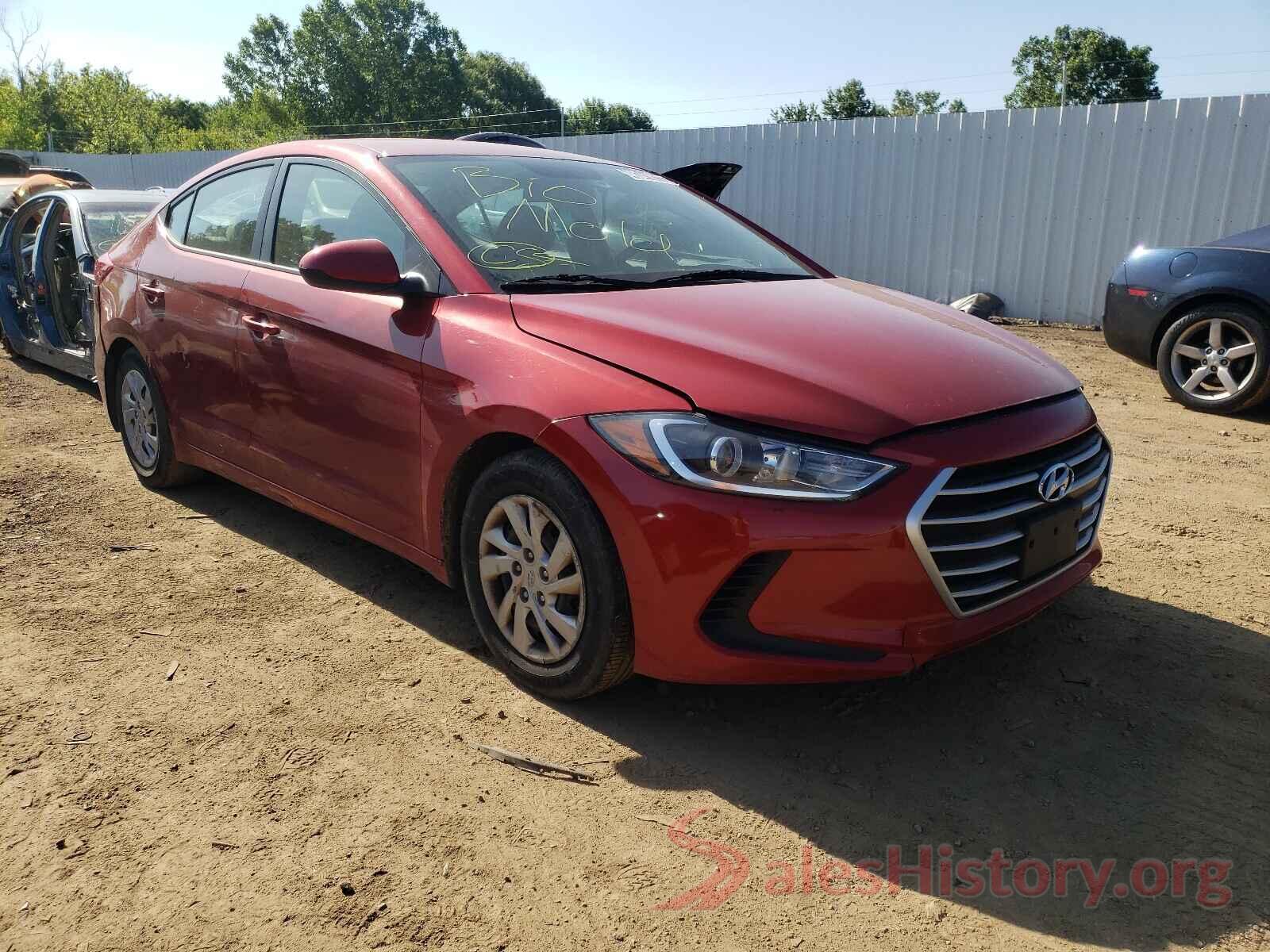 5NPD74LF6HH191958 2017 HYUNDAI ELANTRA