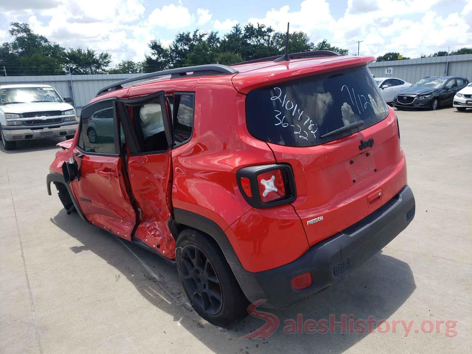 ZACNJABB2KPK23996 2019 JEEP RENEGADE