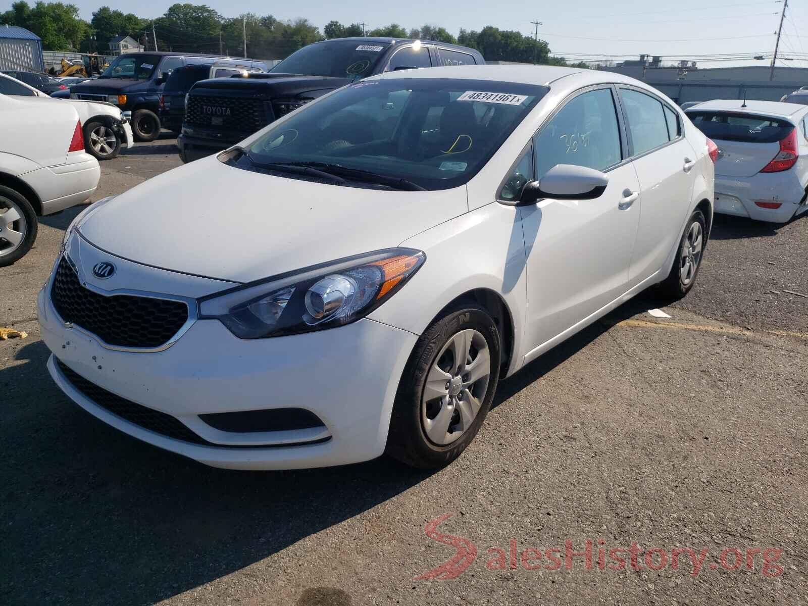 KNAFK4A61G5614421 2016 KIA FORTE