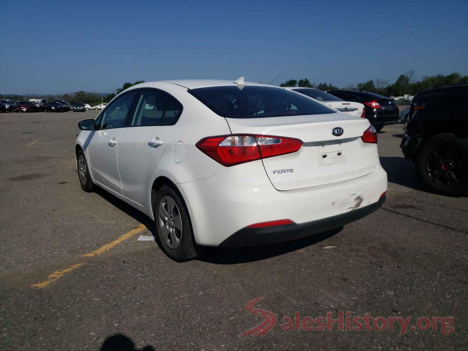 KNAFK4A61G5614421 2016 KIA FORTE