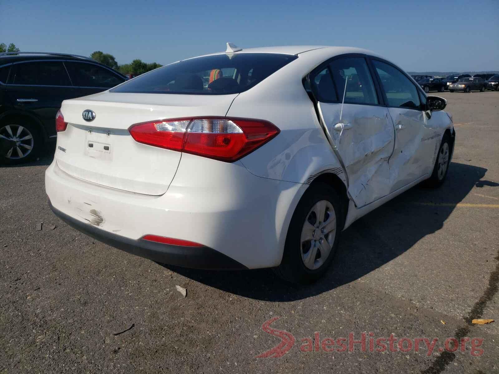 KNAFK4A61G5614421 2016 KIA FORTE