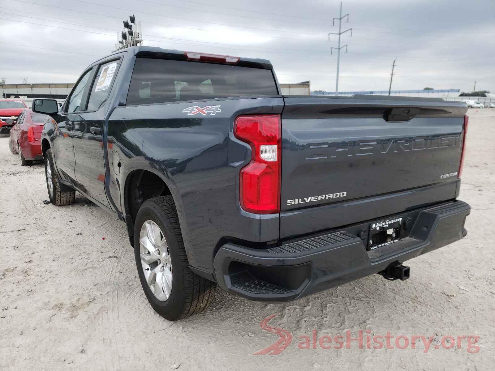 1GCPYBEK6MZ263642 2021 CHEVROLET SILVERADO