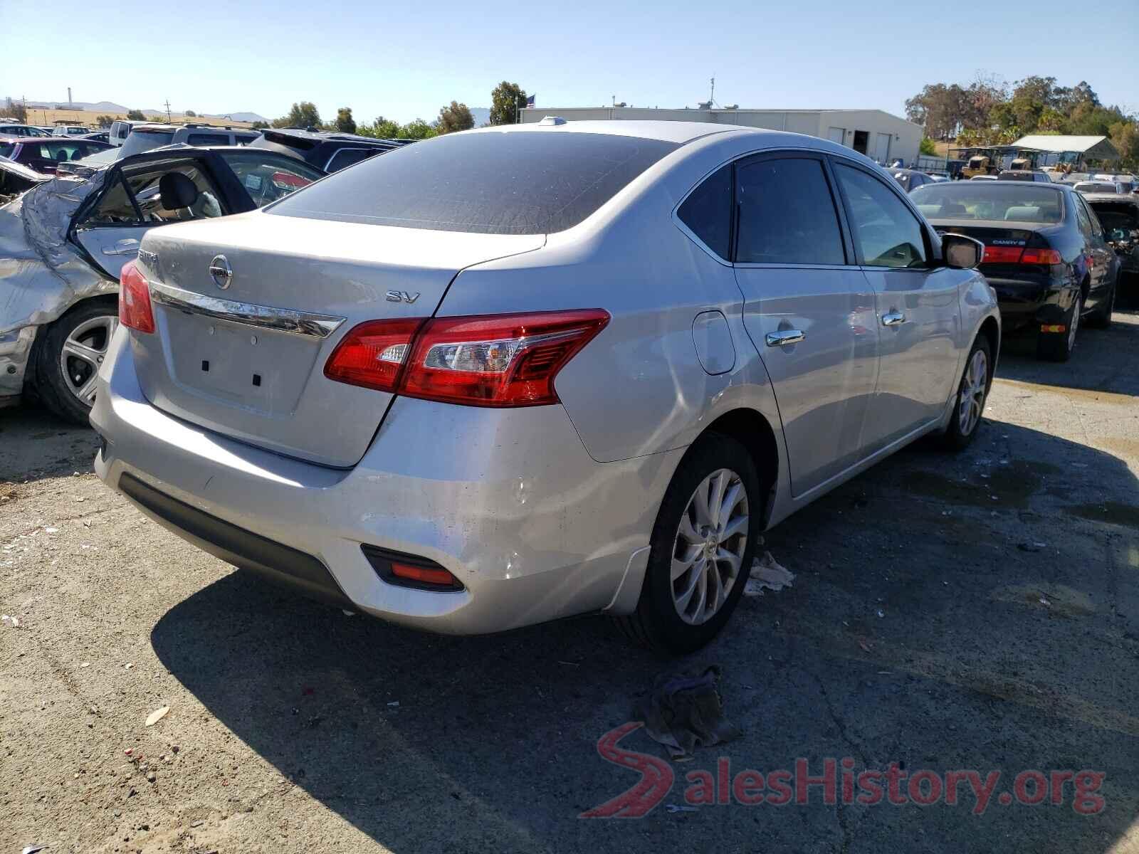 3N1AB7AP0KY285880 2019 NISSAN SENTRA