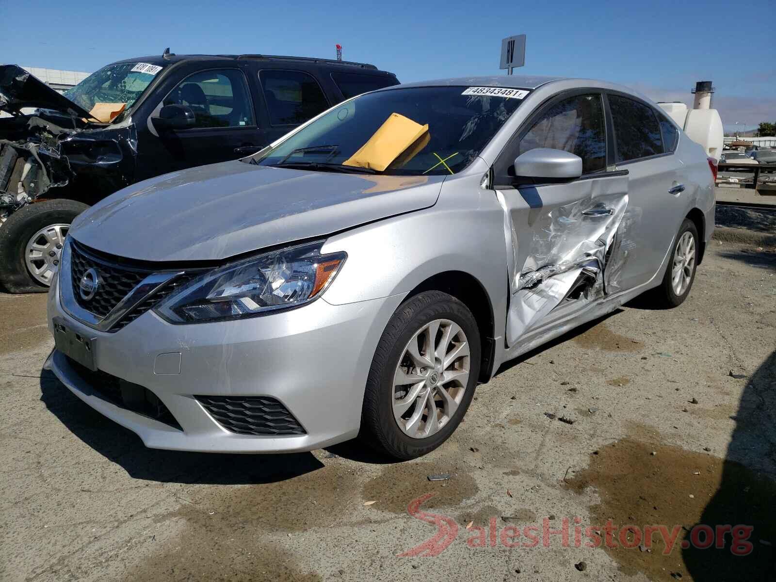 3N1AB7AP0KY285880 2019 NISSAN SENTRA