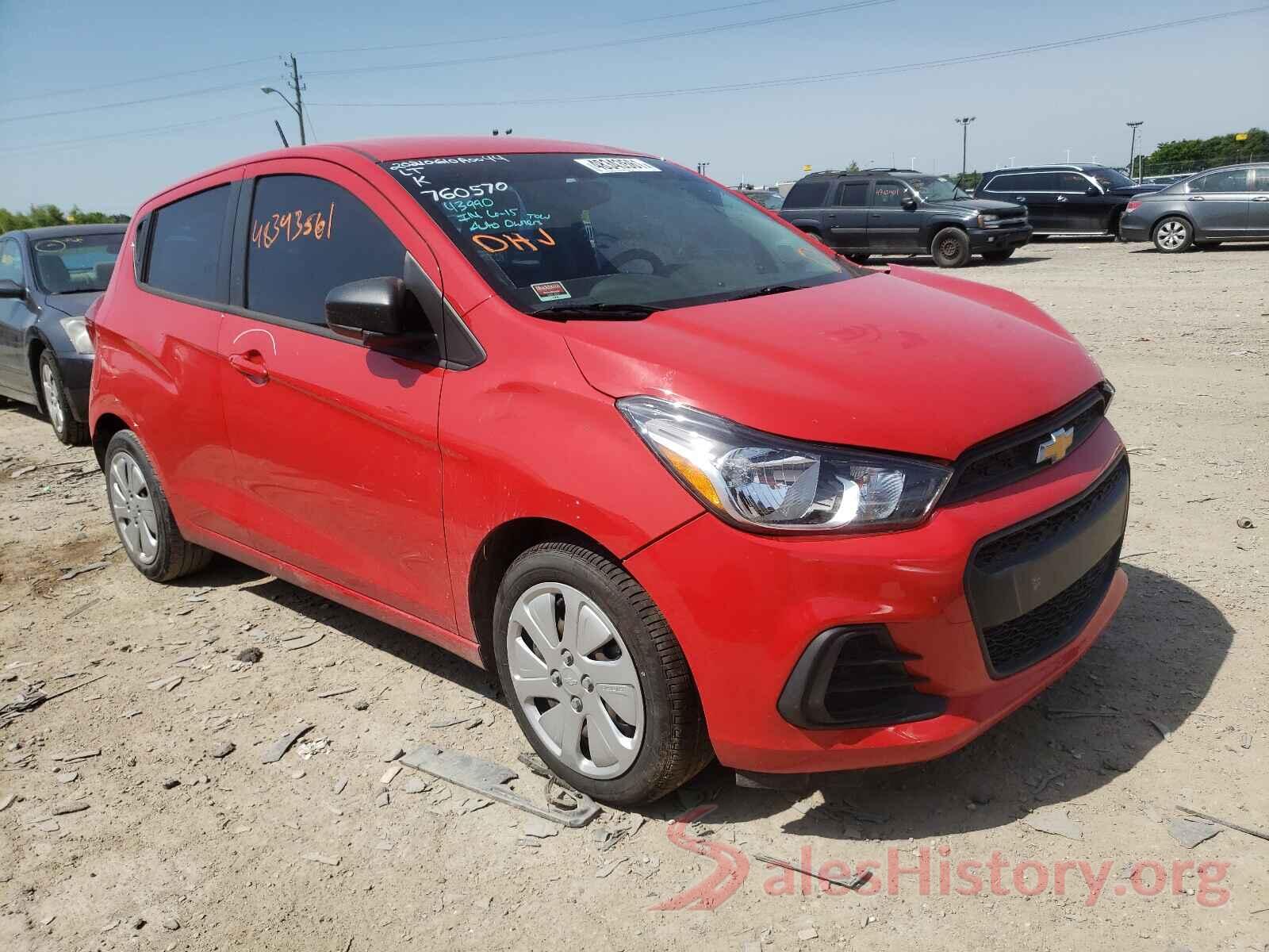 KL8CB6SAXHC760570 2017 CHEVROLET SPARK