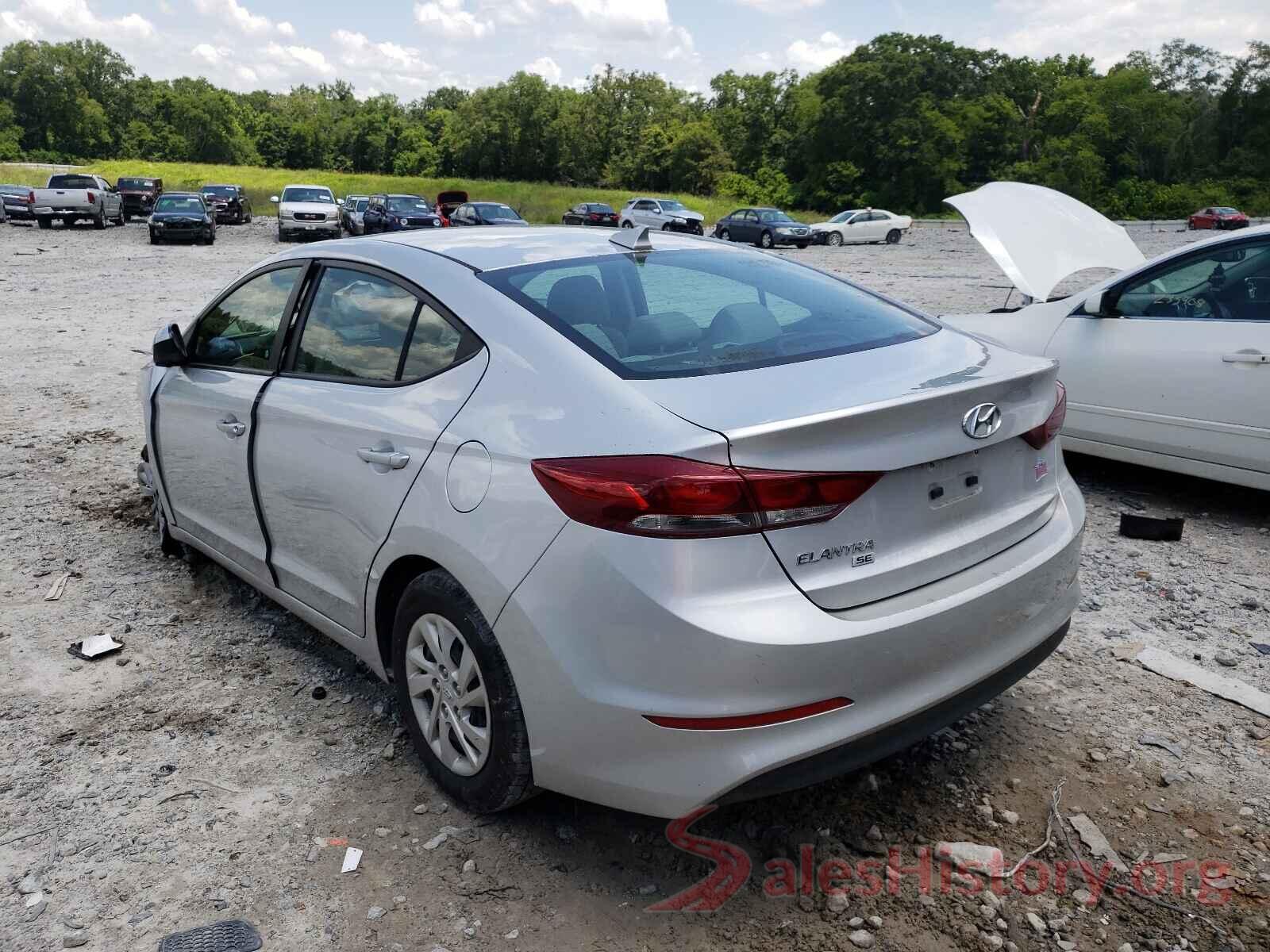 5NPD74LFXHH204419 2017 HYUNDAI ELANTRA