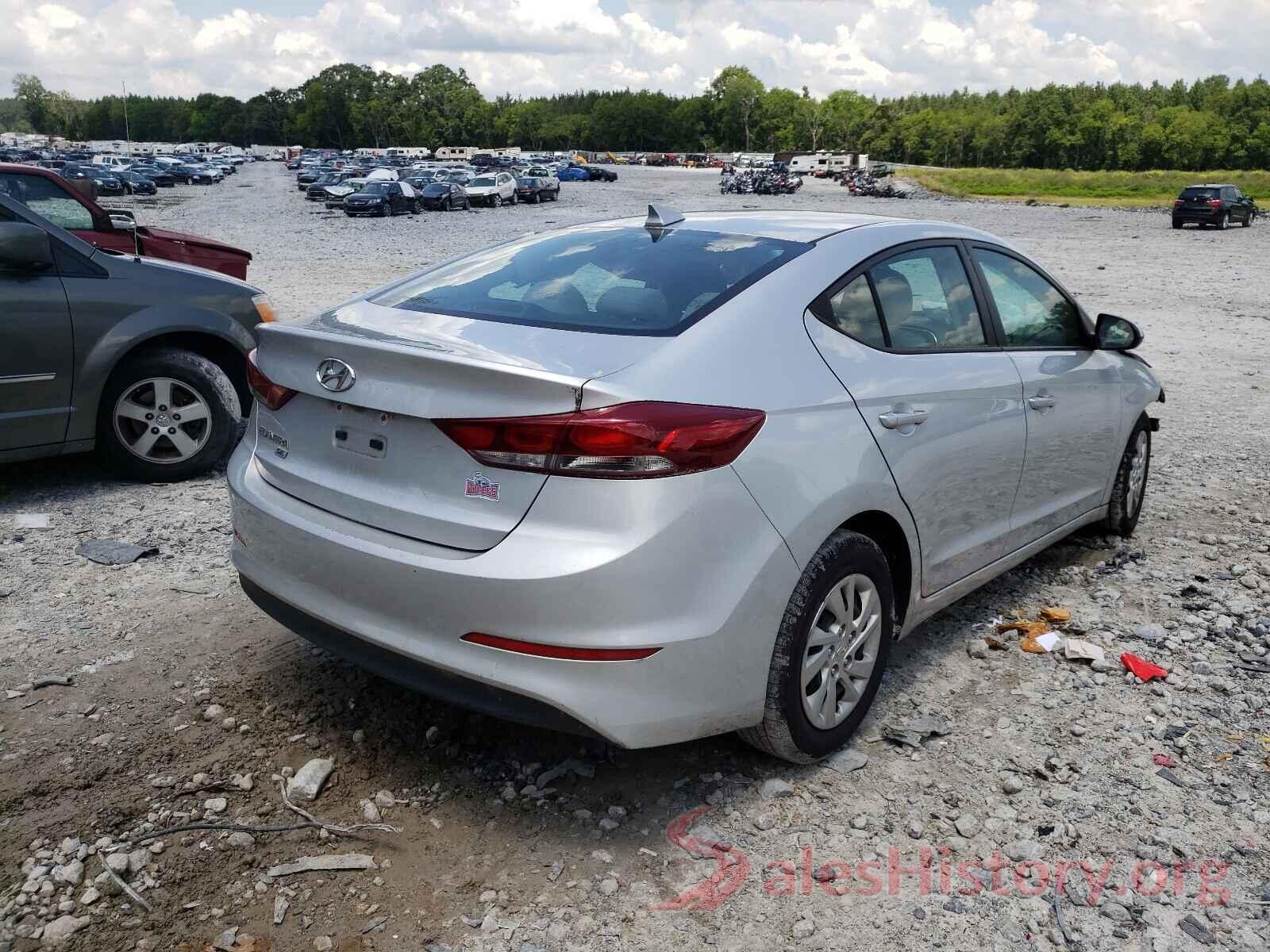 5NPD74LFXHH204419 2017 HYUNDAI ELANTRA