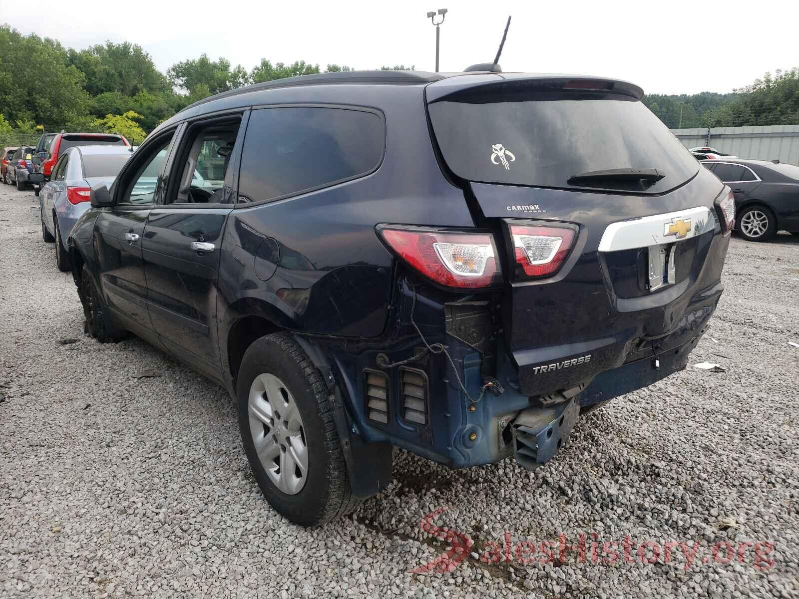 1GNKRFED2HJ183234 2017 CHEVROLET TRAVERSE