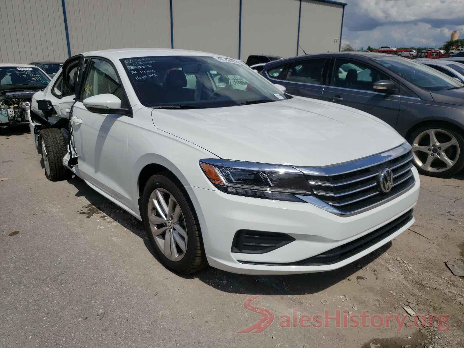 1VWAA7A39LC018113 2020 VOLKSWAGEN PASSAT