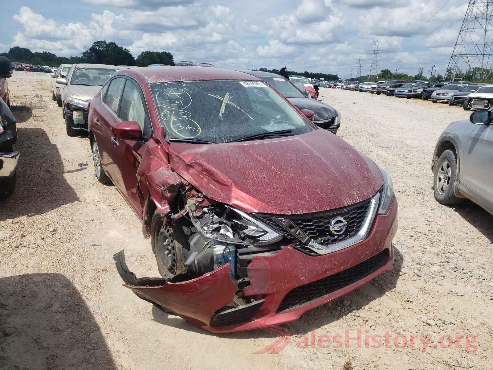 3N1AB7AP1GY319154 2016 NISSAN SENTRA