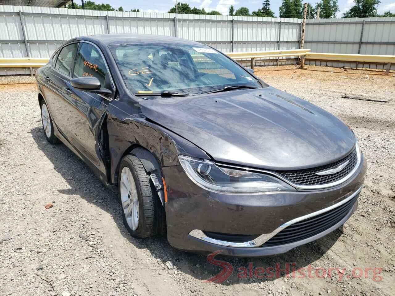 1C3CCCAB1GN167202 2016 CHRYSLER 200