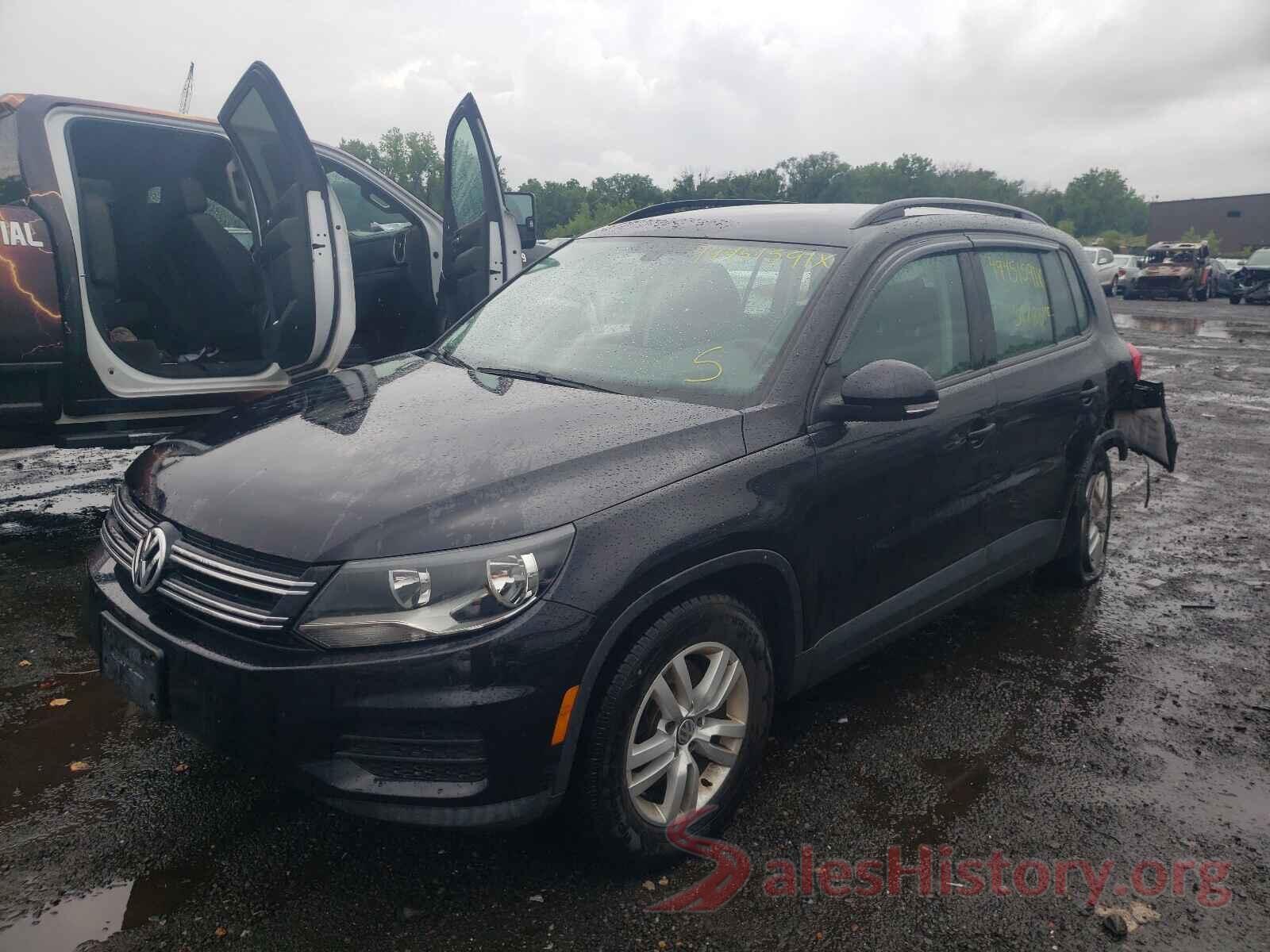 WVGBV7AX8GW013824 2016 VOLKSWAGEN TIGUAN