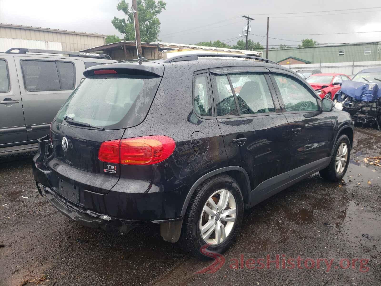 WVGBV7AX8GW013824 2016 VOLKSWAGEN TIGUAN