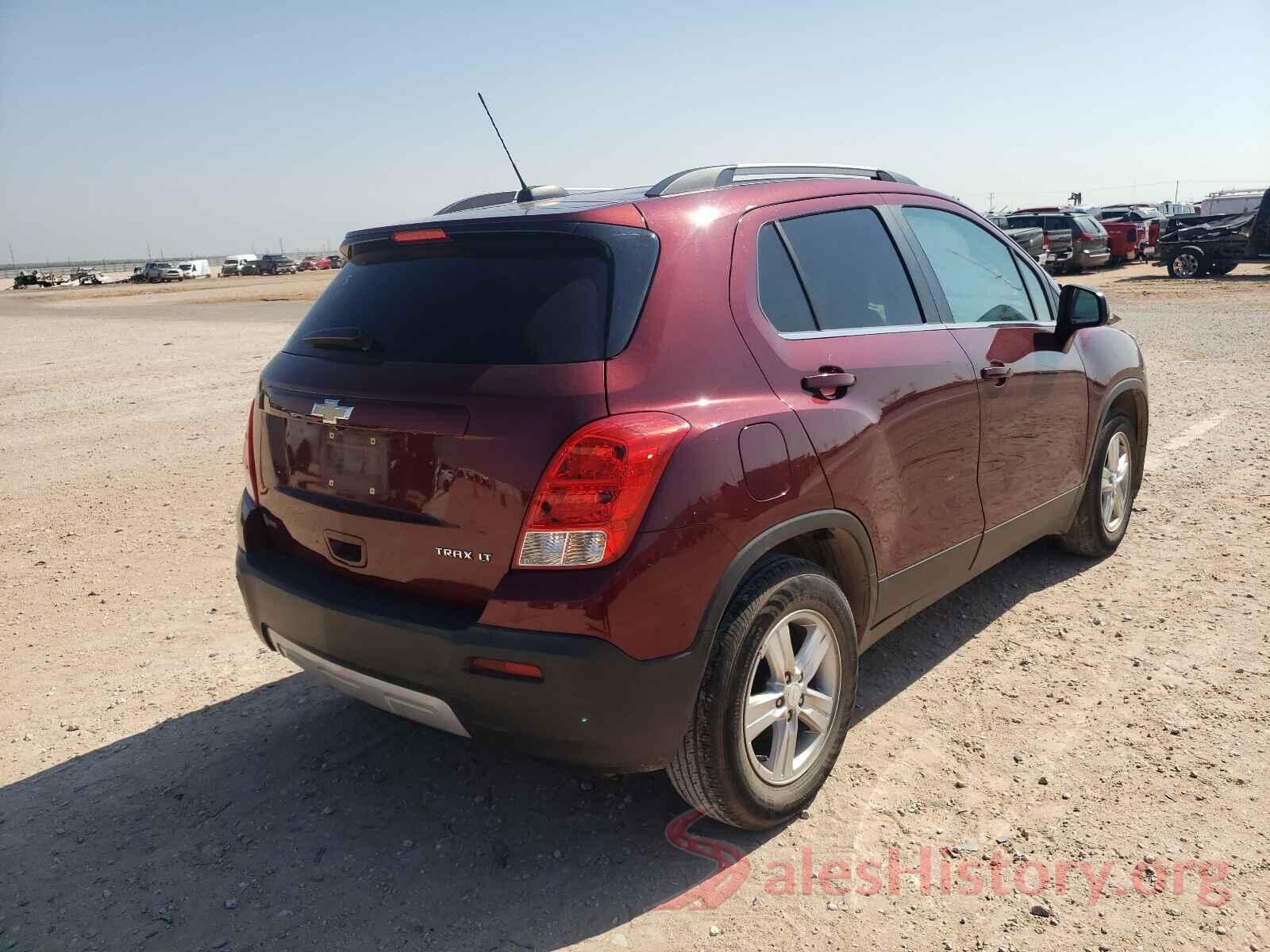 3GNCJLSB1GL258512 2016 CHEVROLET TRAX