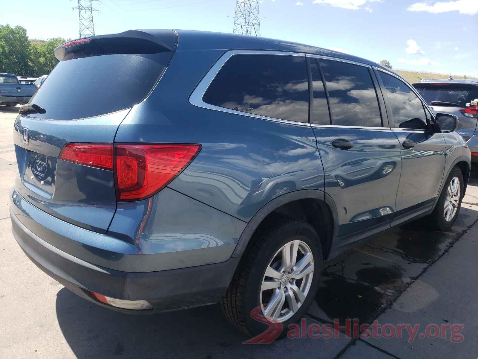 5FNYF5H19GB040536 2016 HONDA PILOT