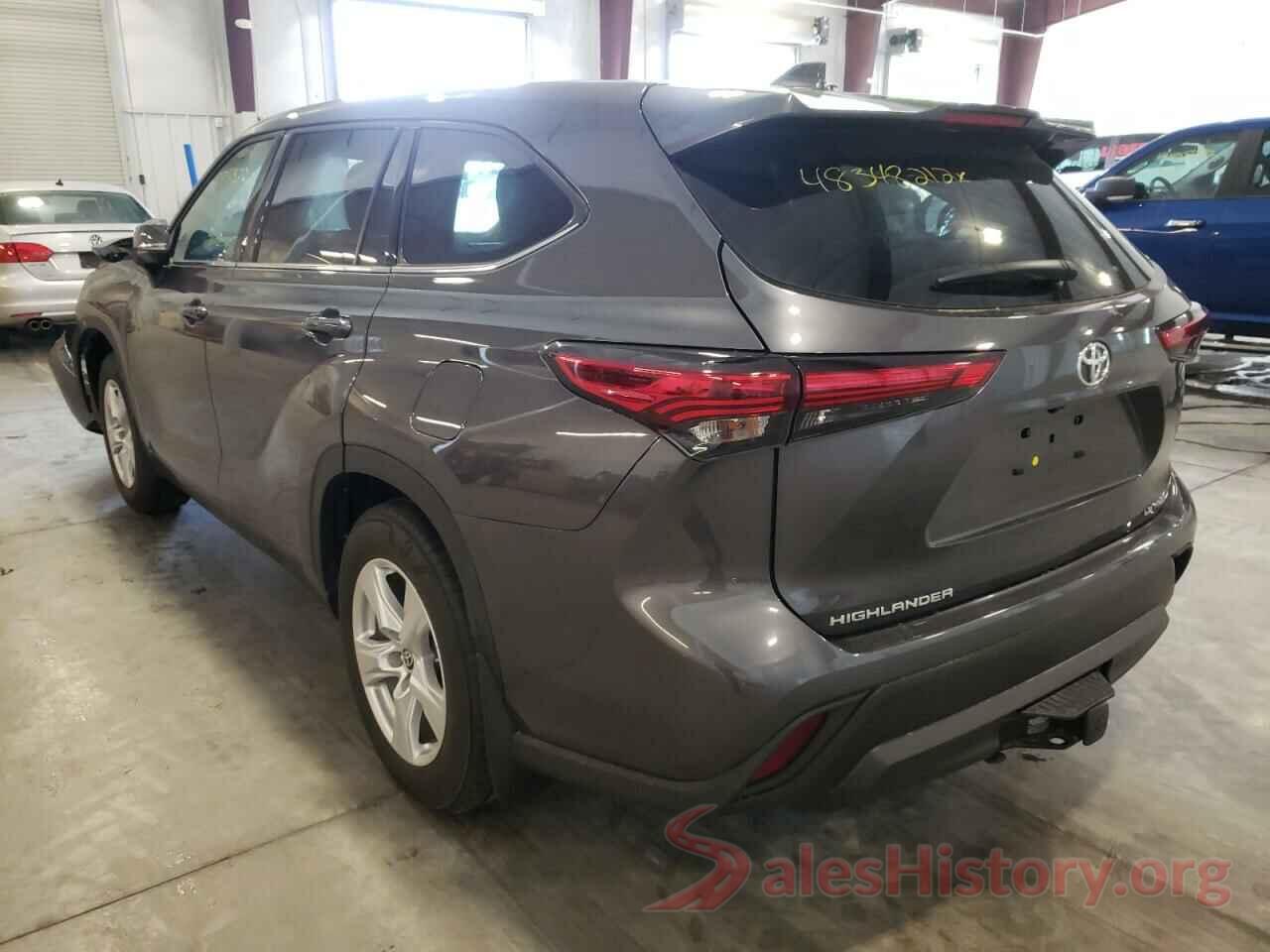 5TDBZRBH8MS529625 2021 TOYOTA HIGHLANDER