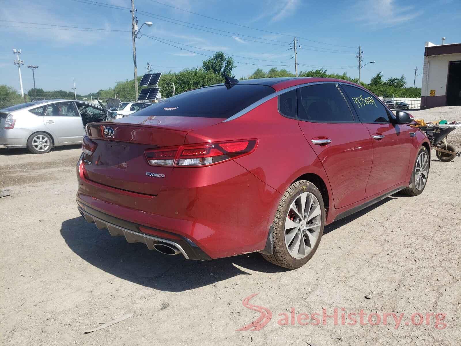 5XXGW4L21GG112204 2016 KIA OPTIMA