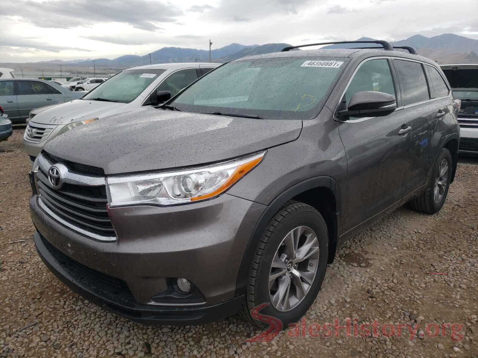 5TDBKRFHXGS295409 2016 TOYOTA HIGHLANDER