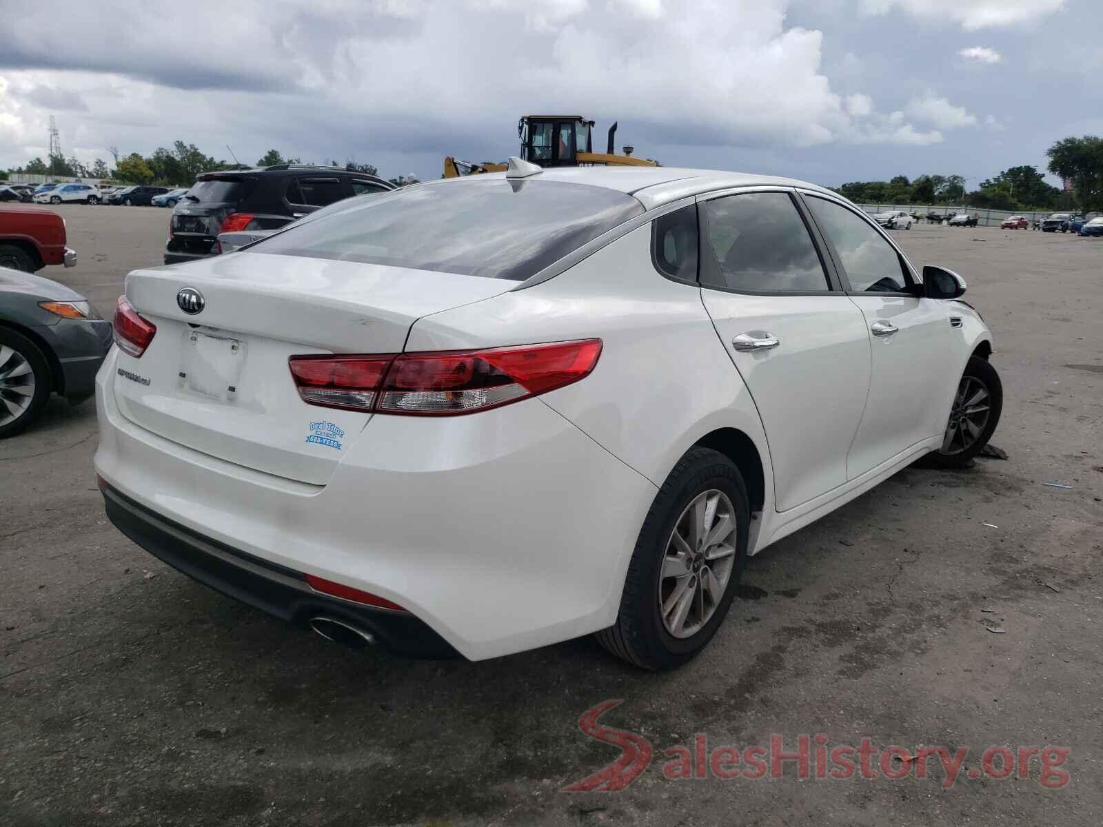 KNAGT4L31G5105529 2016 KIA OPTIMA