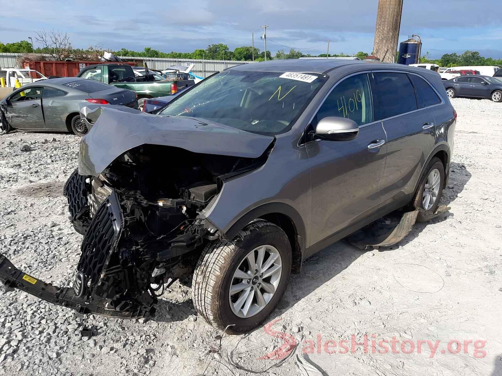 5XYPG4A39KG533634 2019 KIA SORENTO