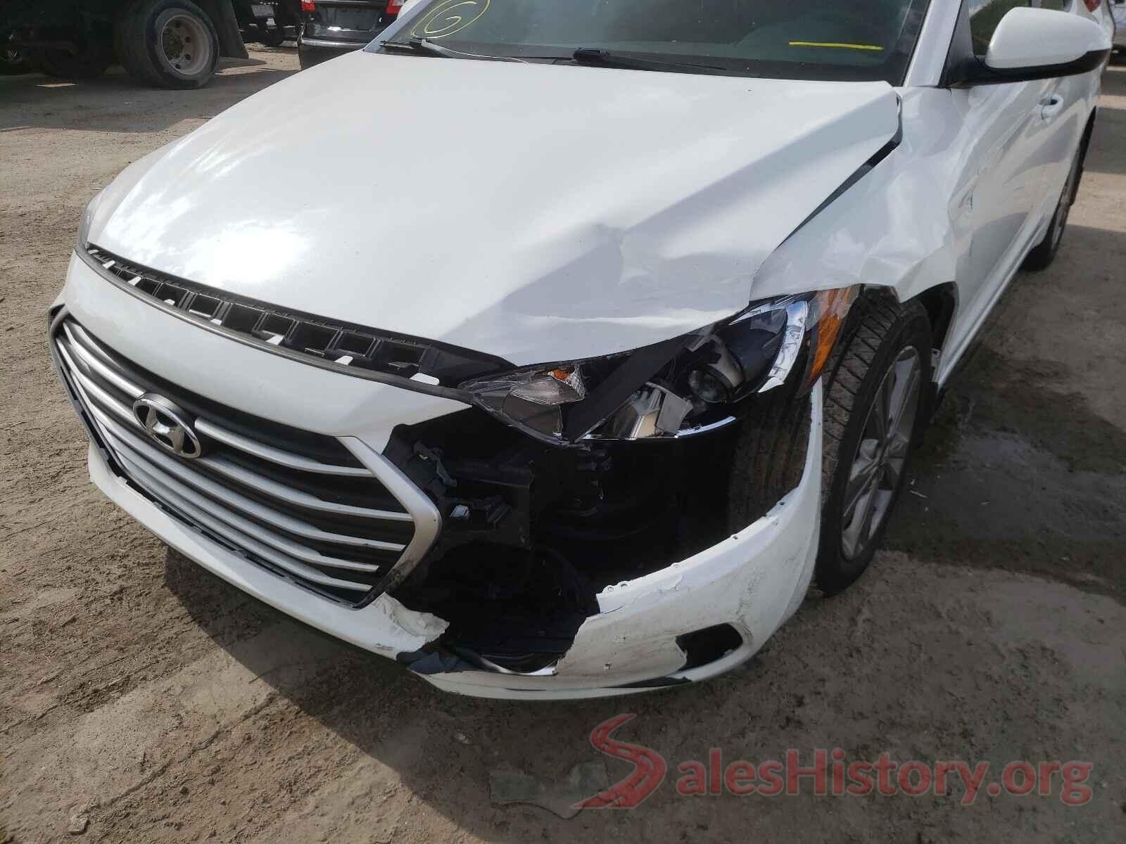 5NPD84LF5JH322901 2018 HYUNDAI ELANTRA