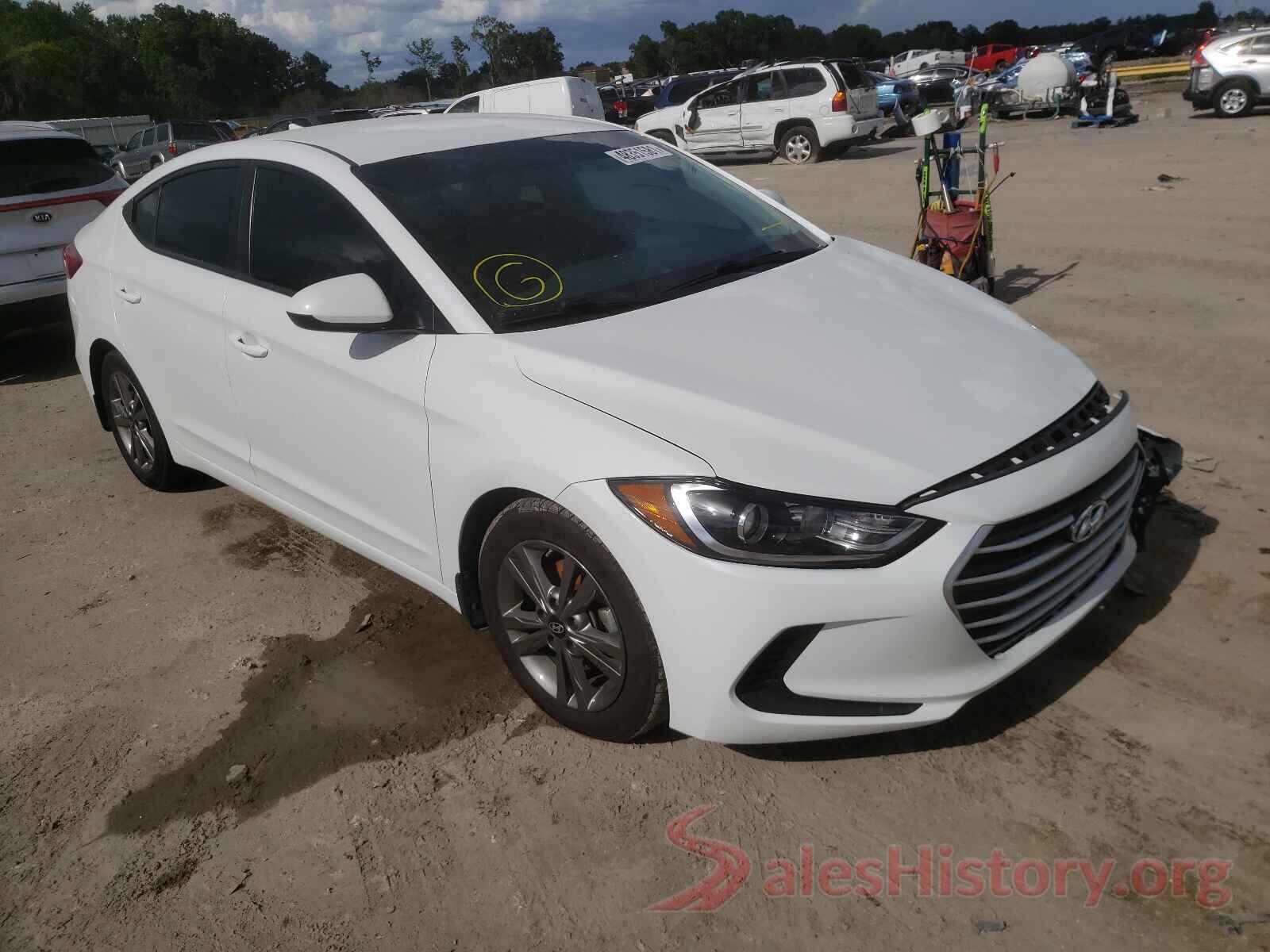 5NPD84LF5JH322901 2018 HYUNDAI ELANTRA