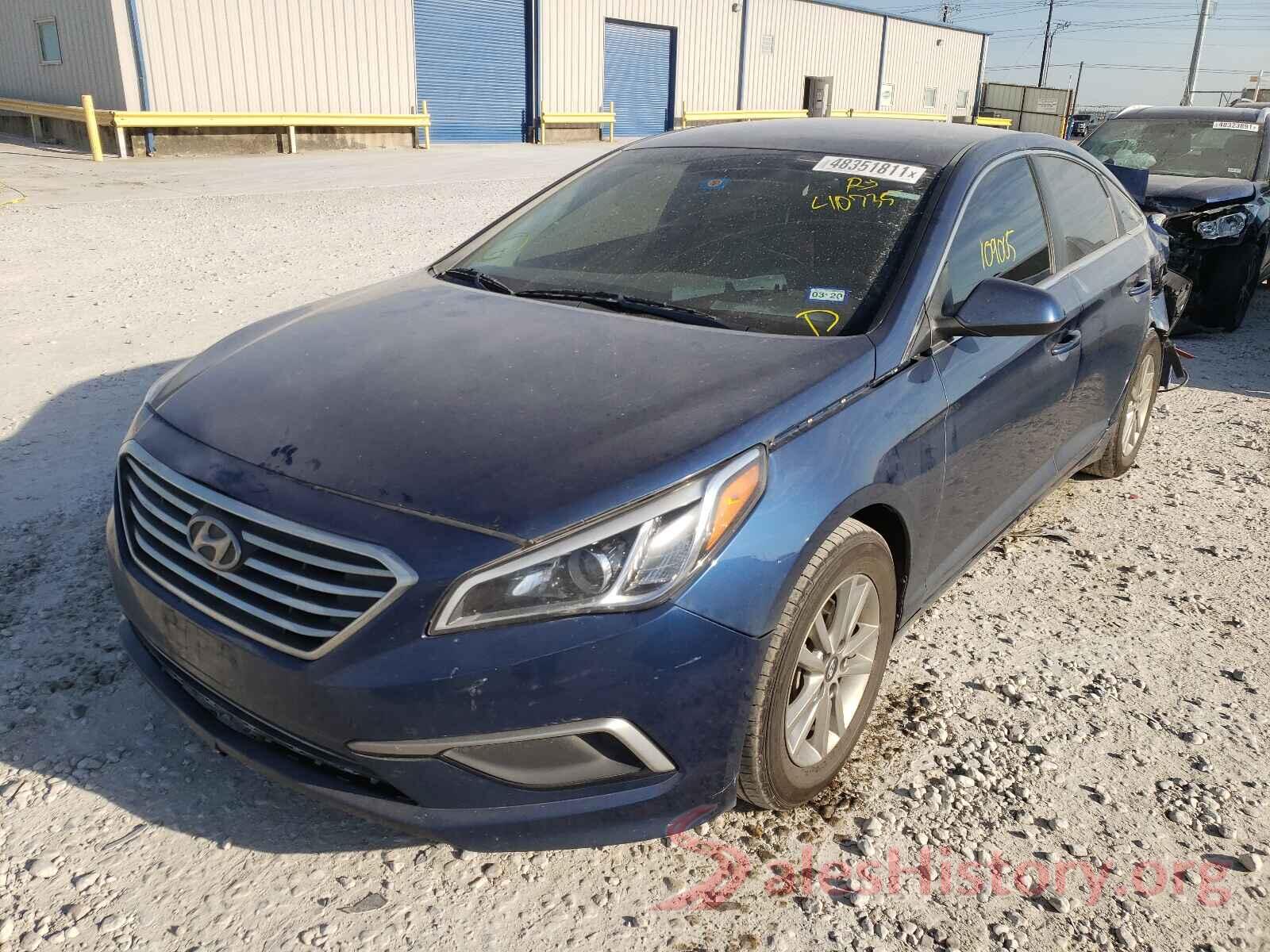 5NPE24AF3GH410735 2016 HYUNDAI SONATA