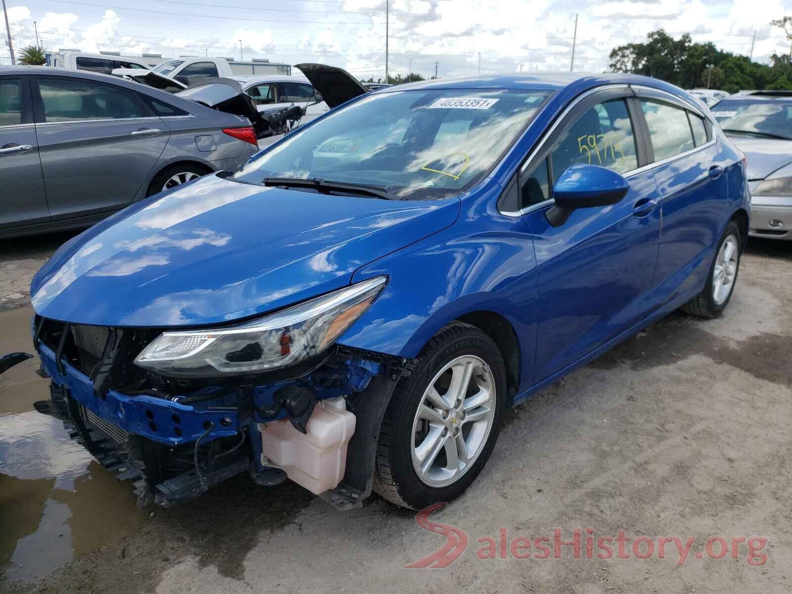 3G1BE6SM0HS585365 2017 CHEVROLET CRUZE