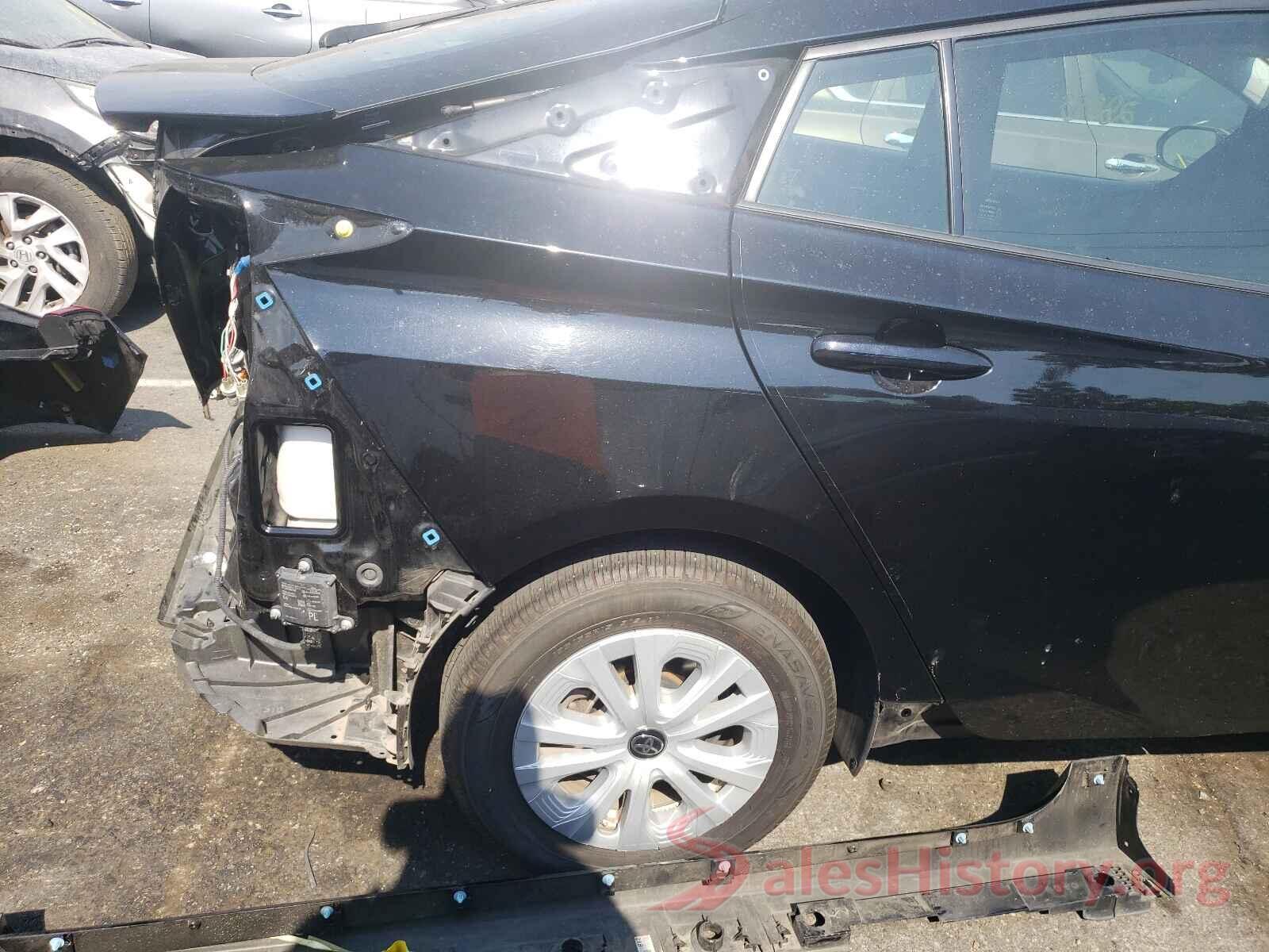 JTDKARFU8K3075549 2019 TOYOTA PRIUS