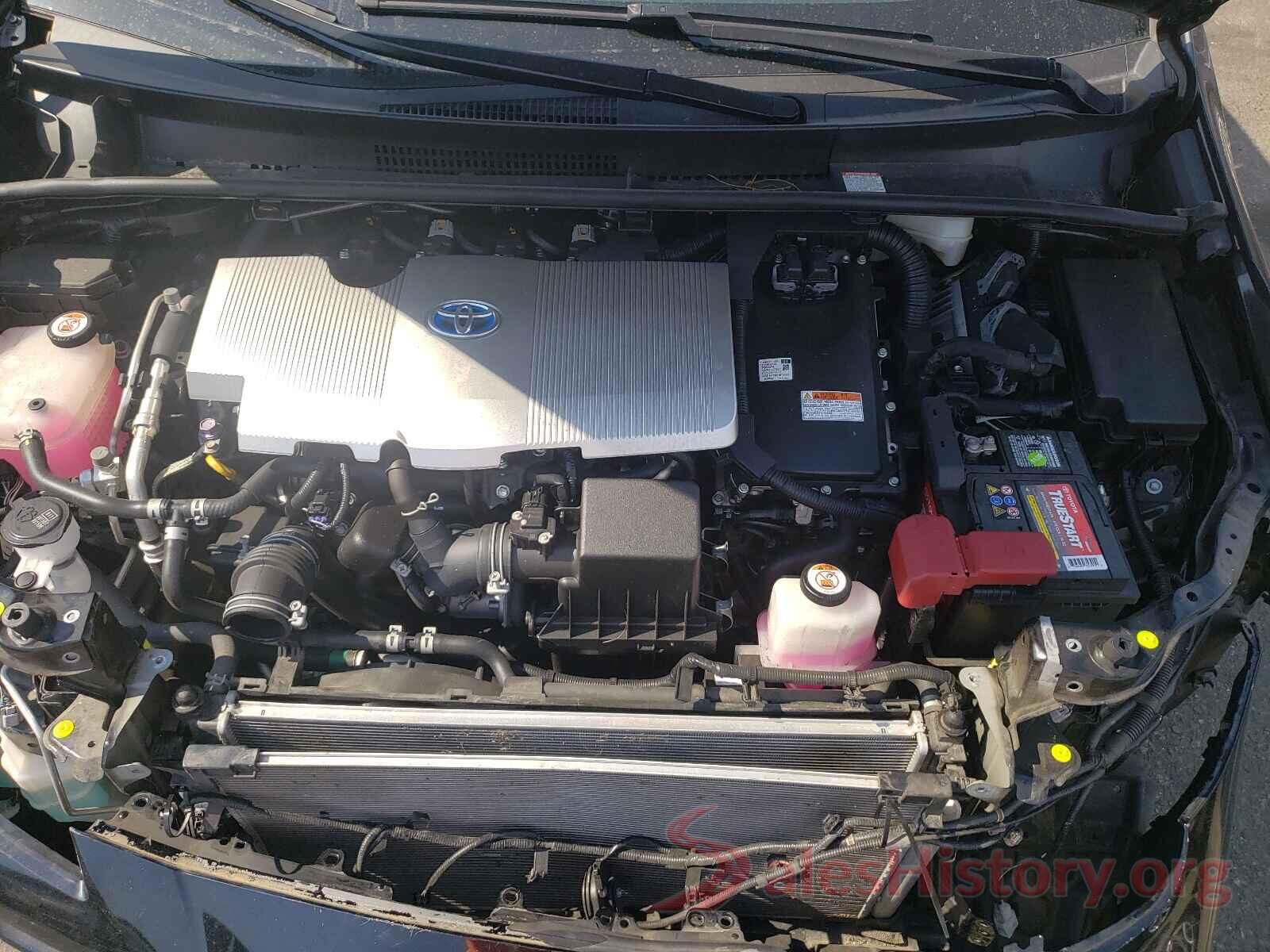 JTDKARFU8K3075549 2019 TOYOTA PRIUS