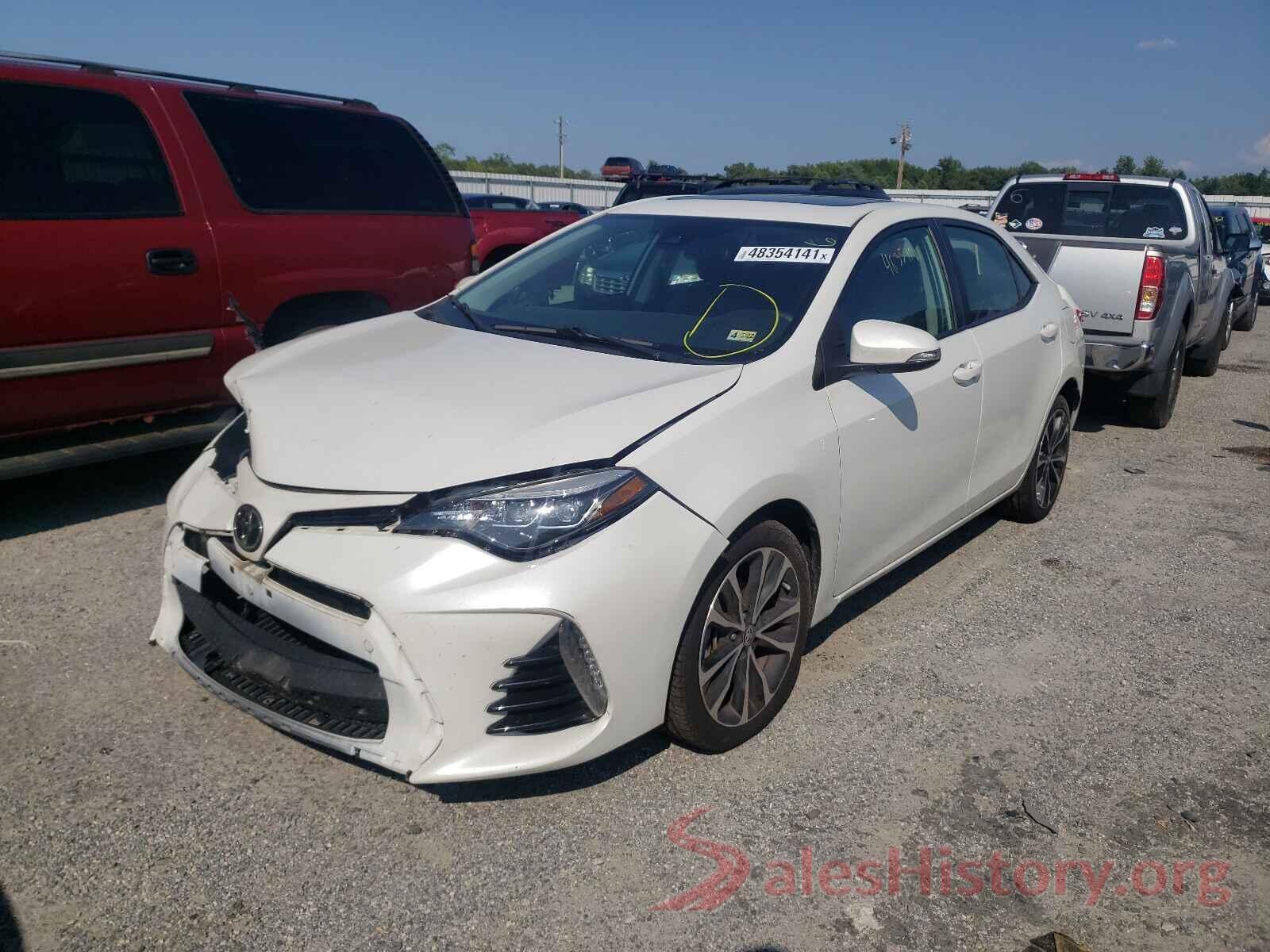 5YFBURHEXHP698524 2017 TOYOTA COROLLA