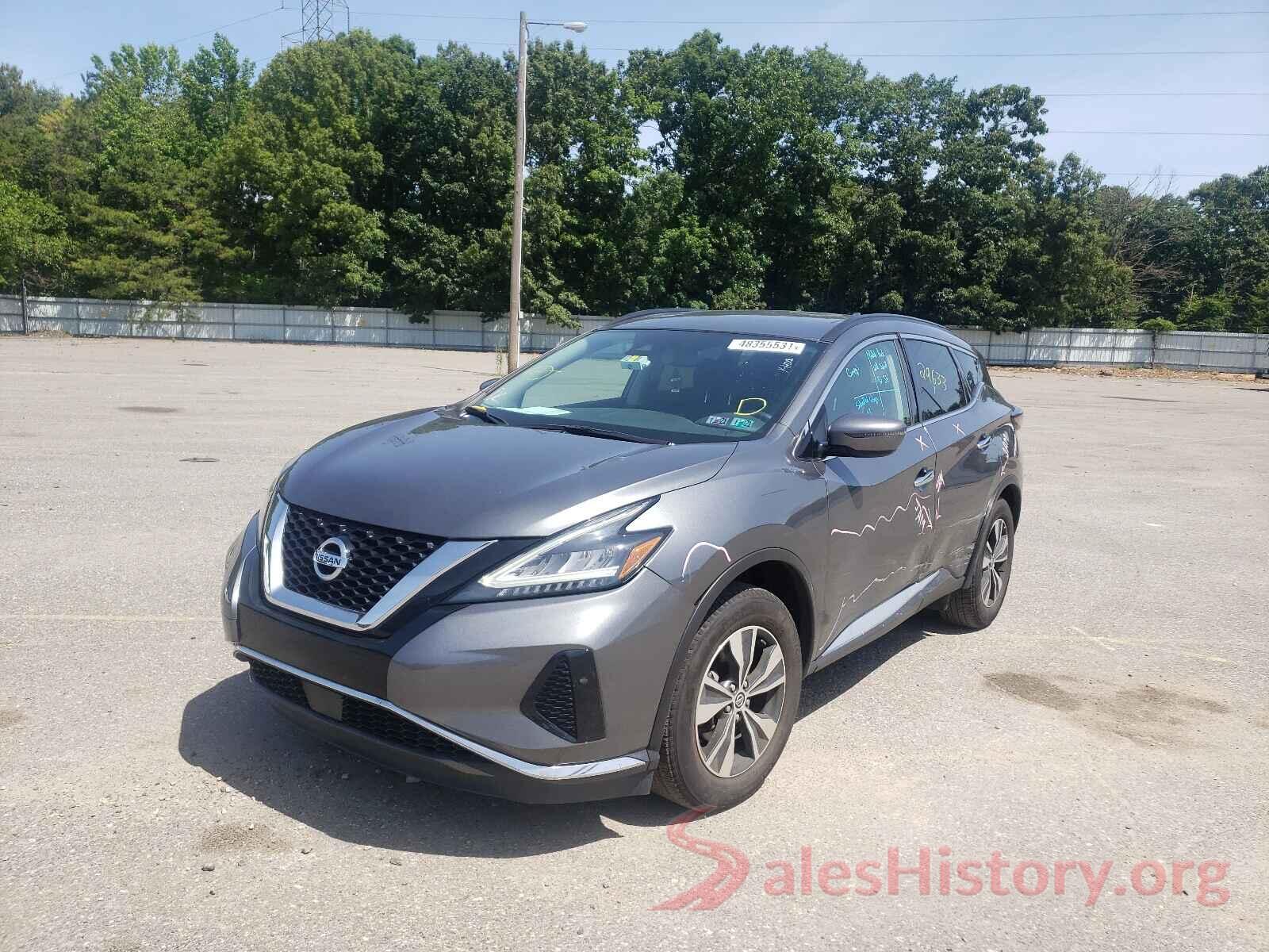 5N1AZ2BSXLN122615 2020 NISSAN MURANO