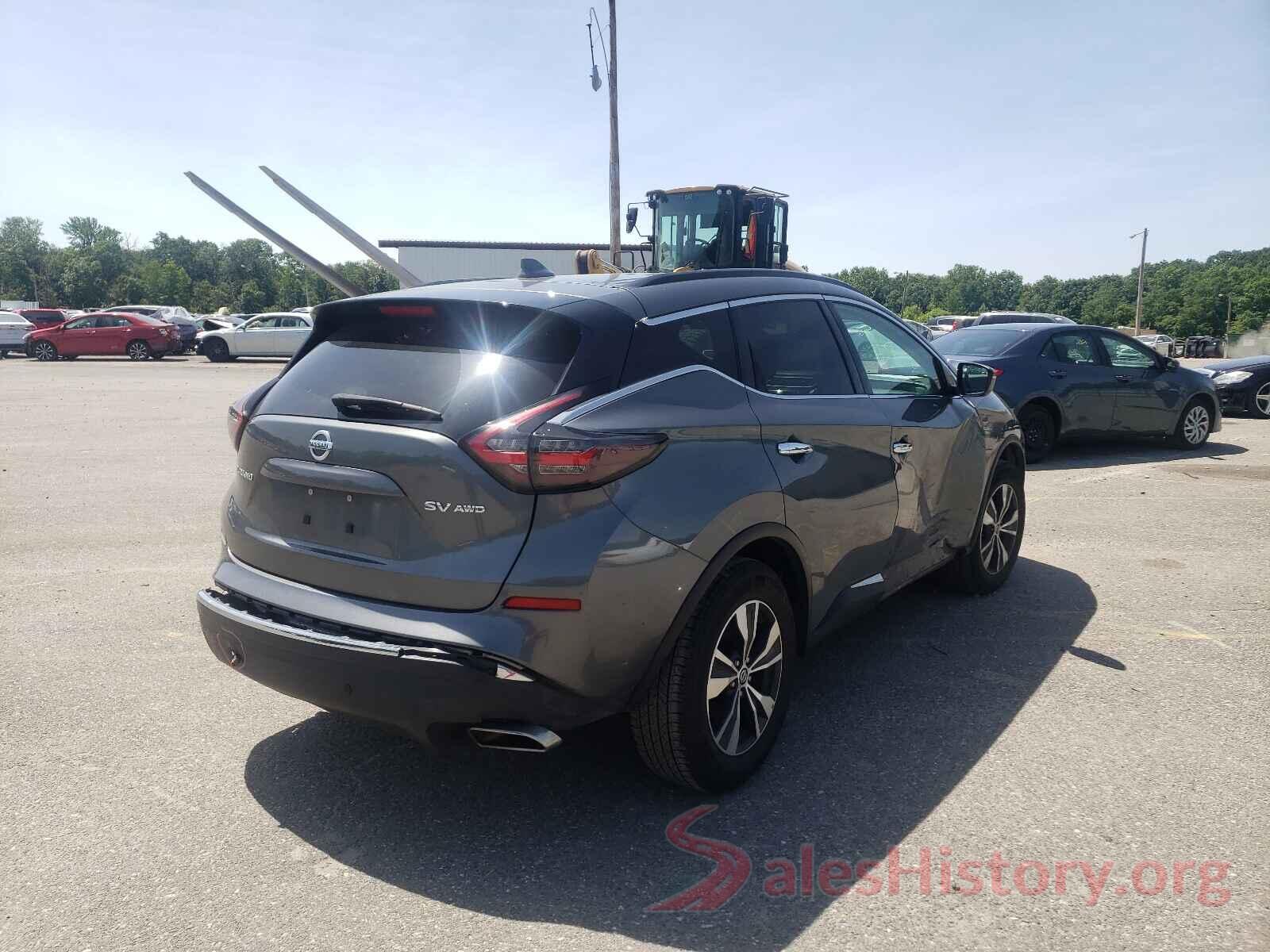 5N1AZ2BSXLN122615 2020 NISSAN MURANO