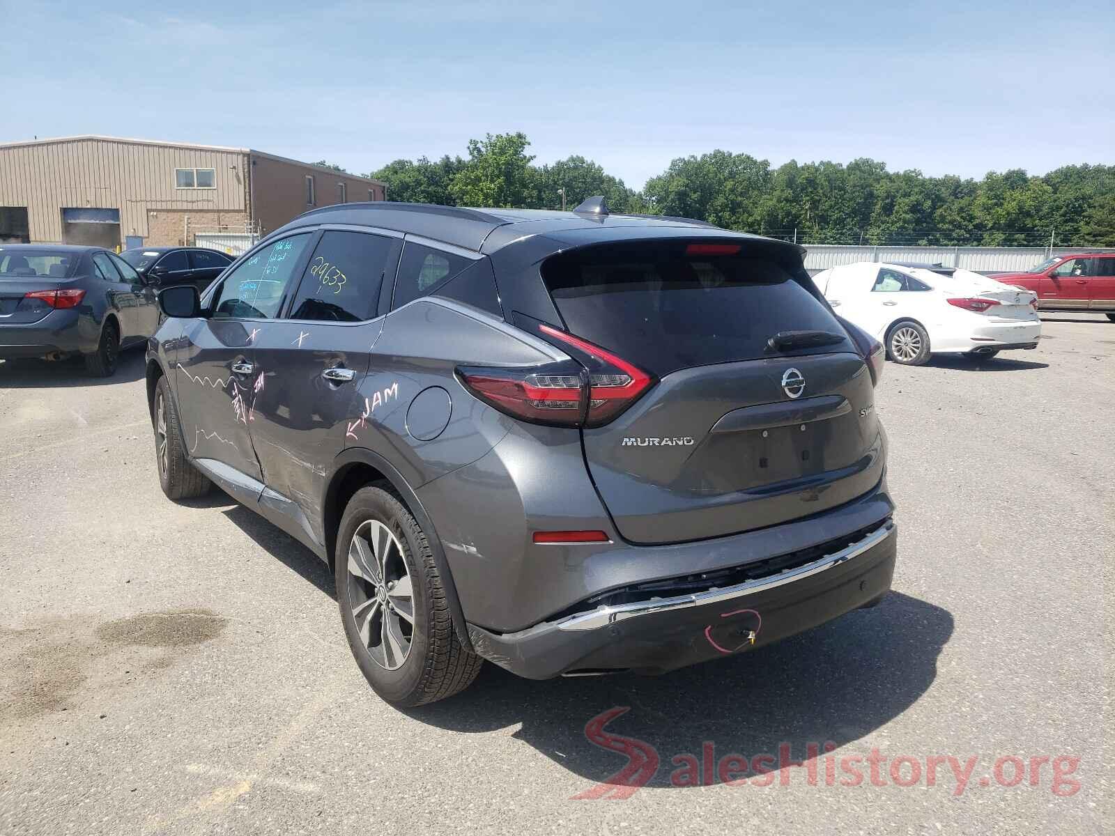 5N1AZ2BSXLN122615 2020 NISSAN MURANO