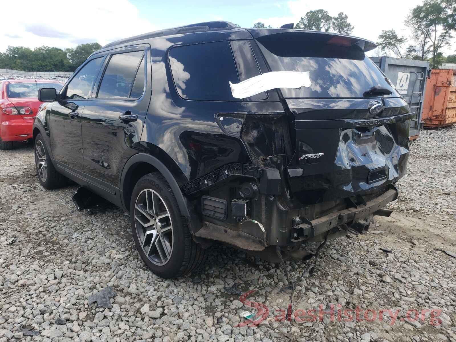 1FM5K8GT3GGC82128 2016 FORD EXPLORER