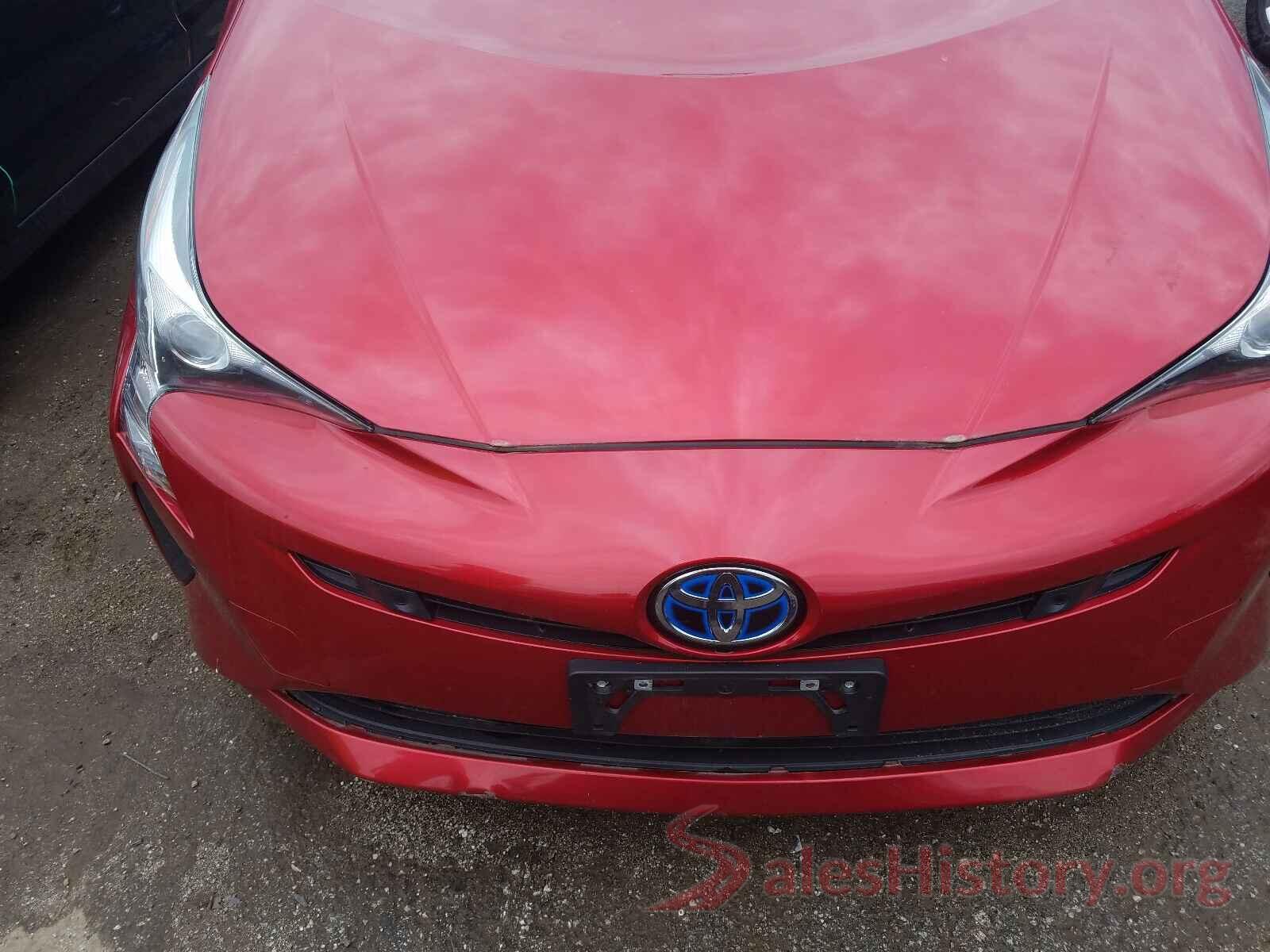 JTDKBRFU1J3596737 2018 TOYOTA PRIUS