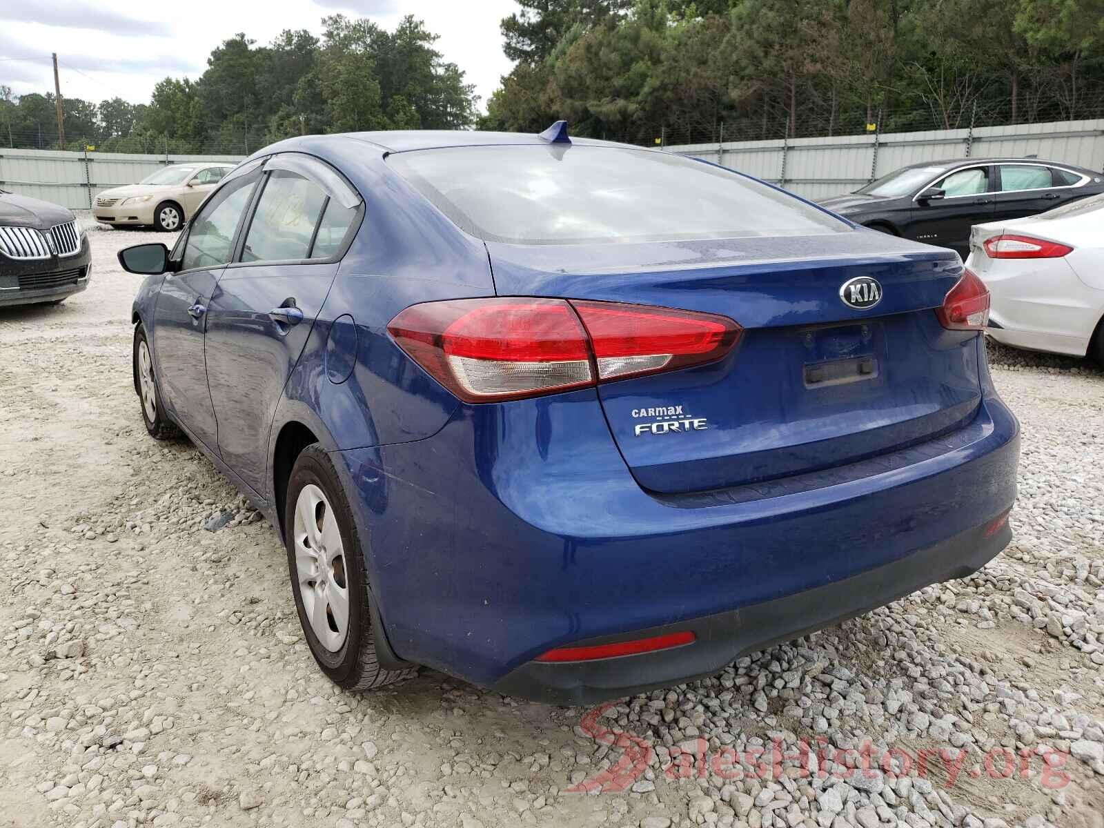 3KPFK4A76HE156280 2017 KIA FORTE