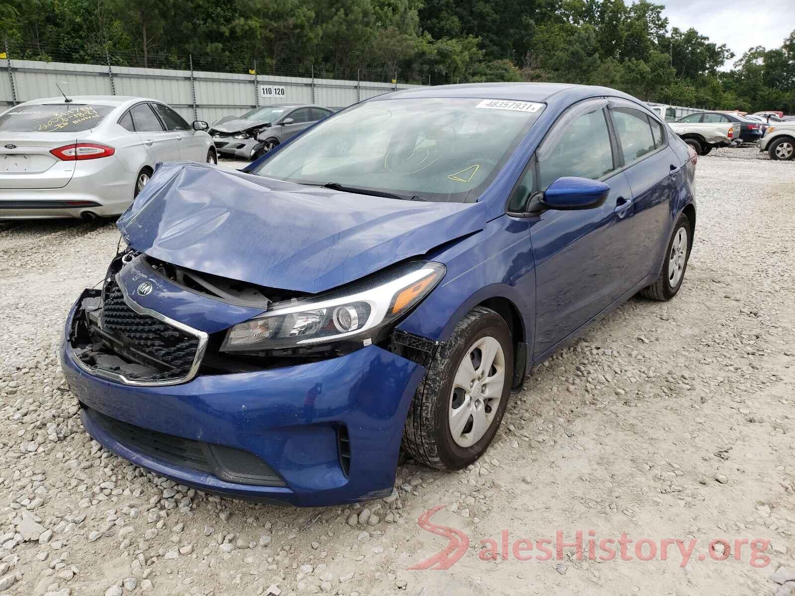 3KPFK4A76HE156280 2017 KIA FORTE