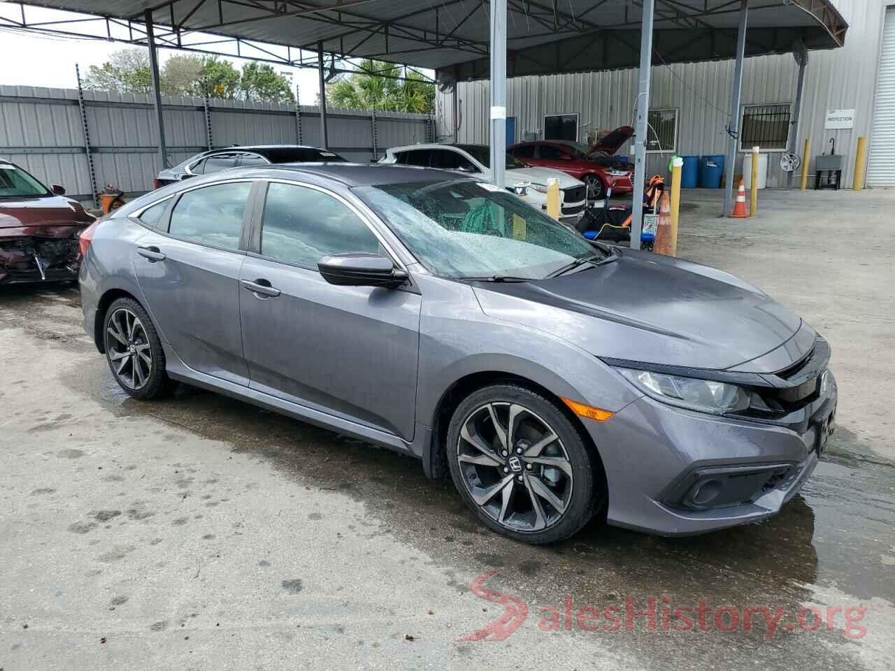 2HGFC2F81KH564797 2019 HONDA CIVIC