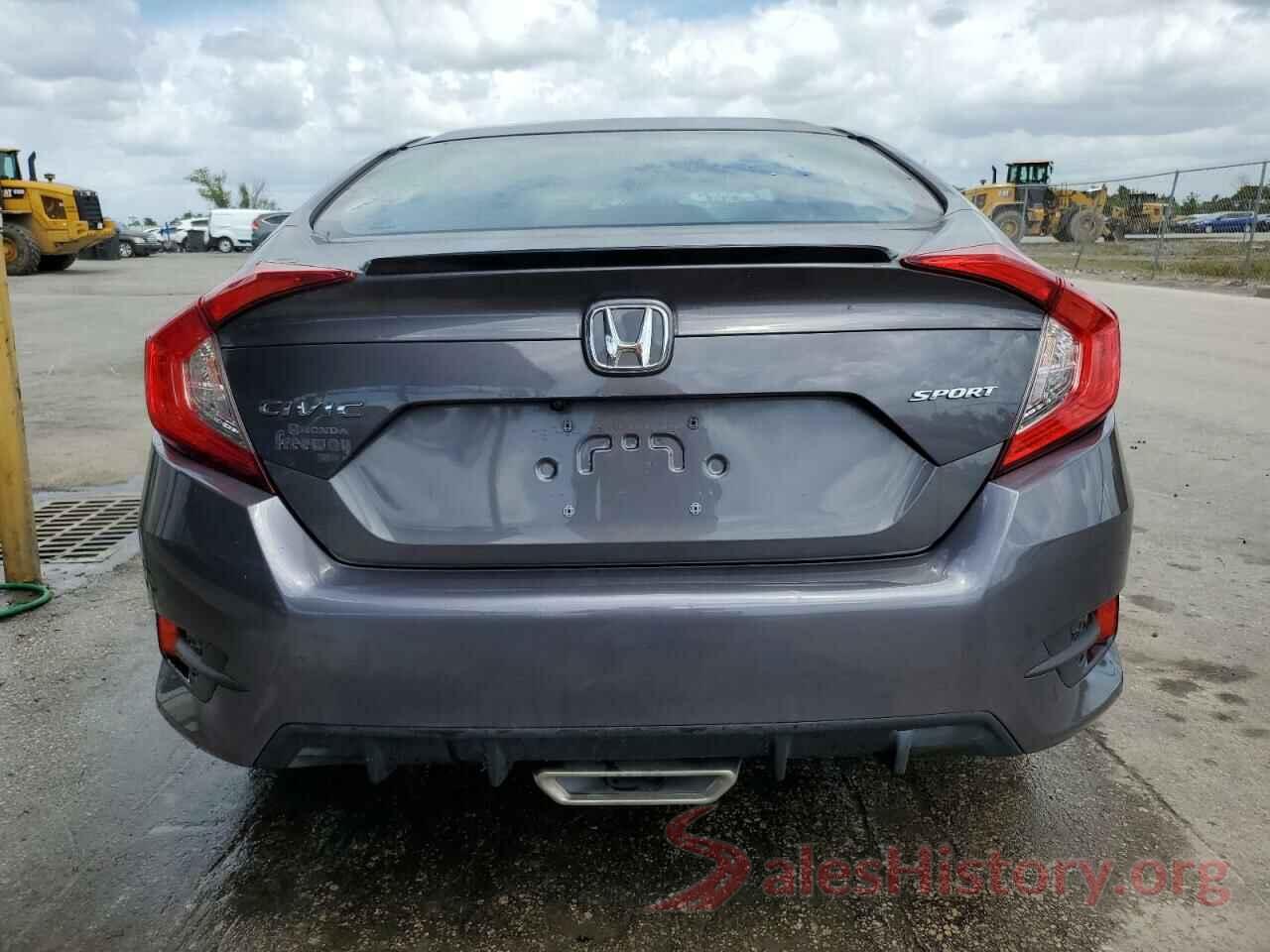 2HGFC2F81KH564797 2019 HONDA CIVIC