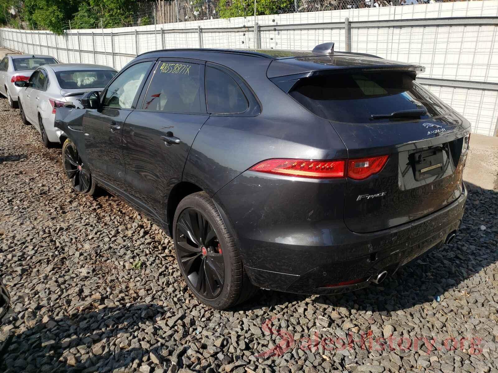 SADCM2FV2JA351606 2018 JAGUAR F-PACE