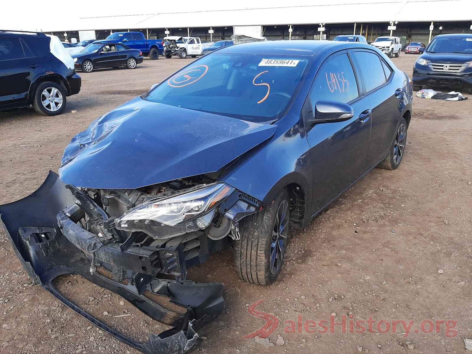 2T1BURHE1HC893444 2017 TOYOTA COROLLA