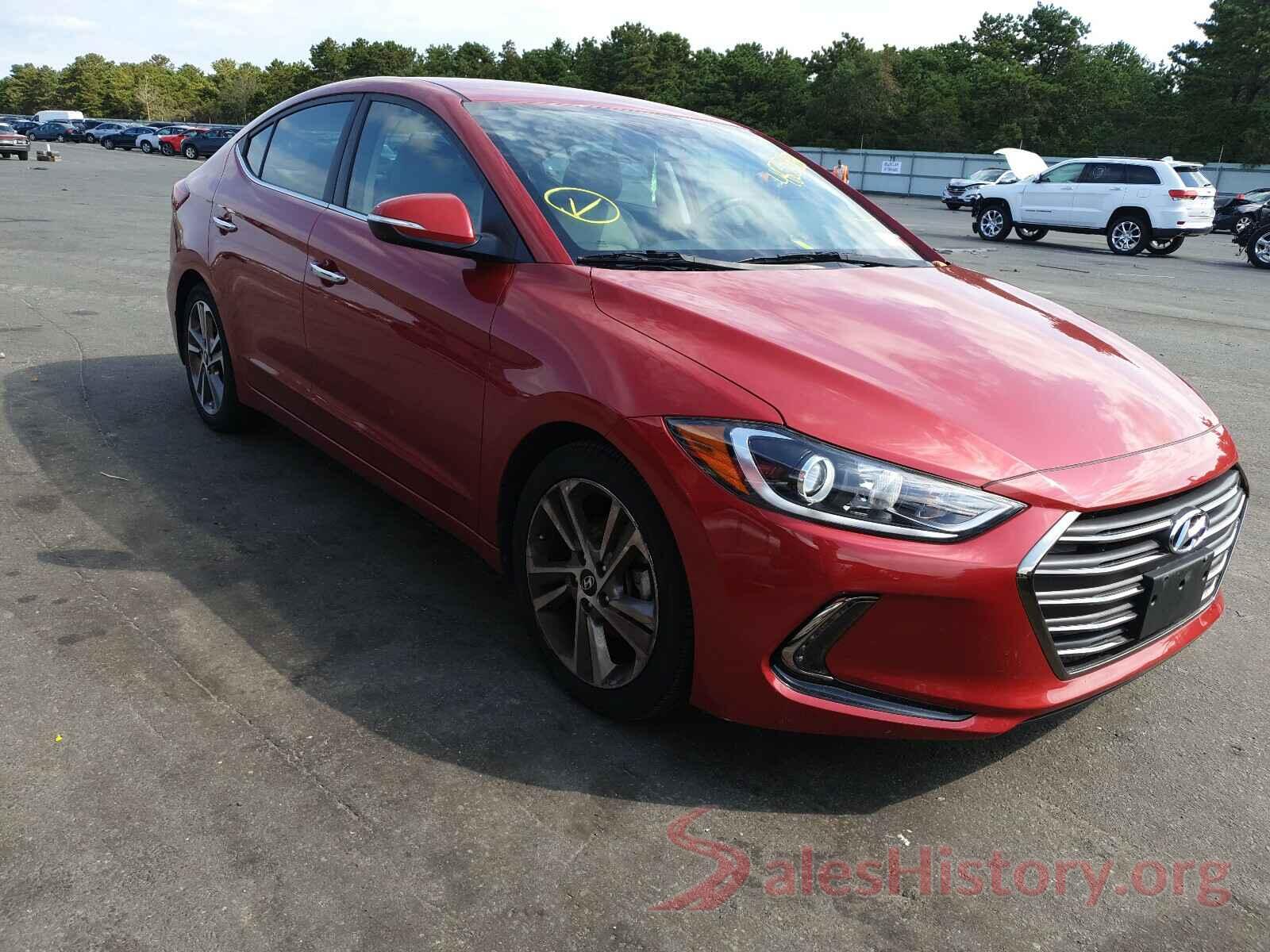 5NPD84LF3HH018461 2017 HYUNDAI ELANTRA